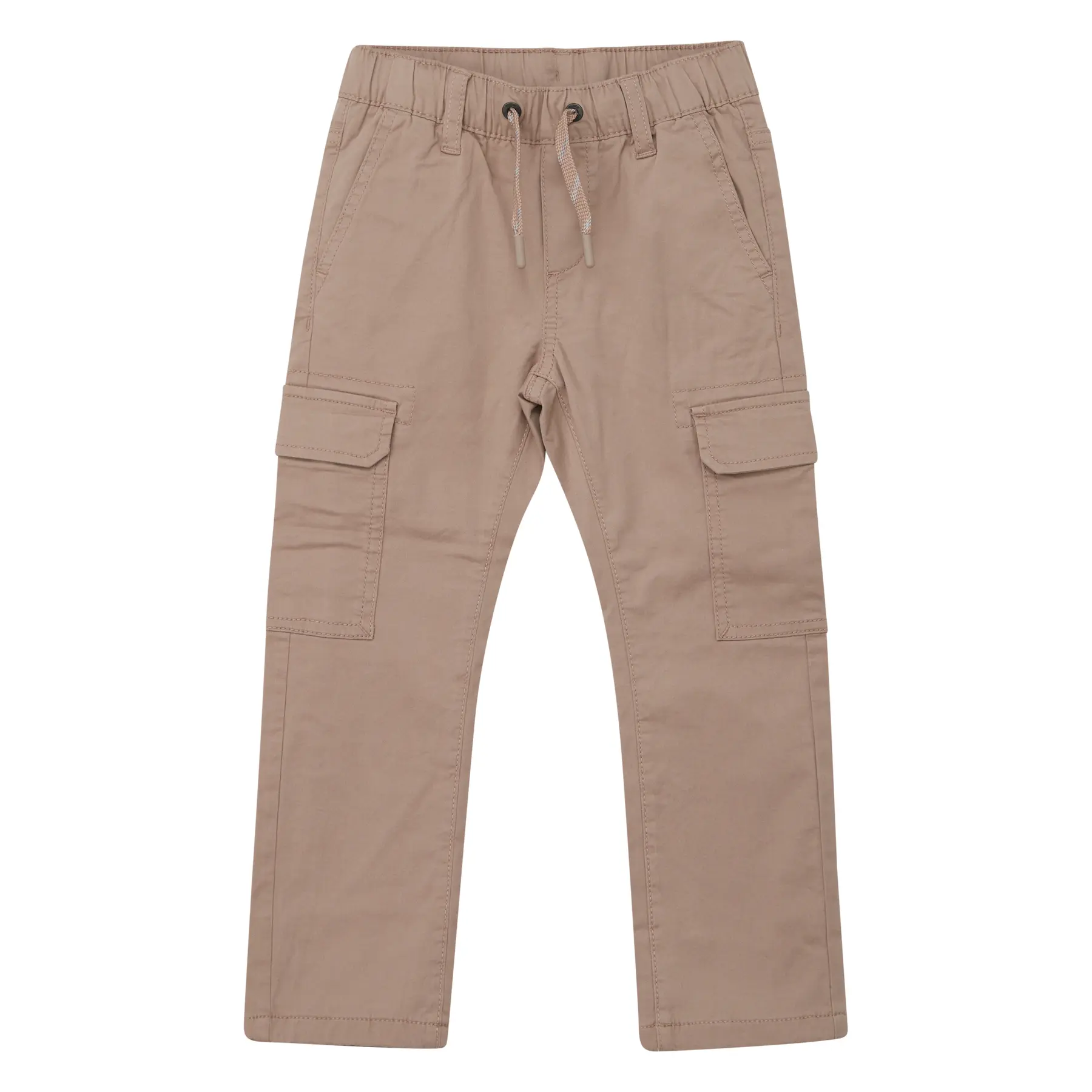 Pantalon cargo doublé pelle coupe droite taille mi-haute jambe droite avec réglage de la taille enfant s.Oliver
