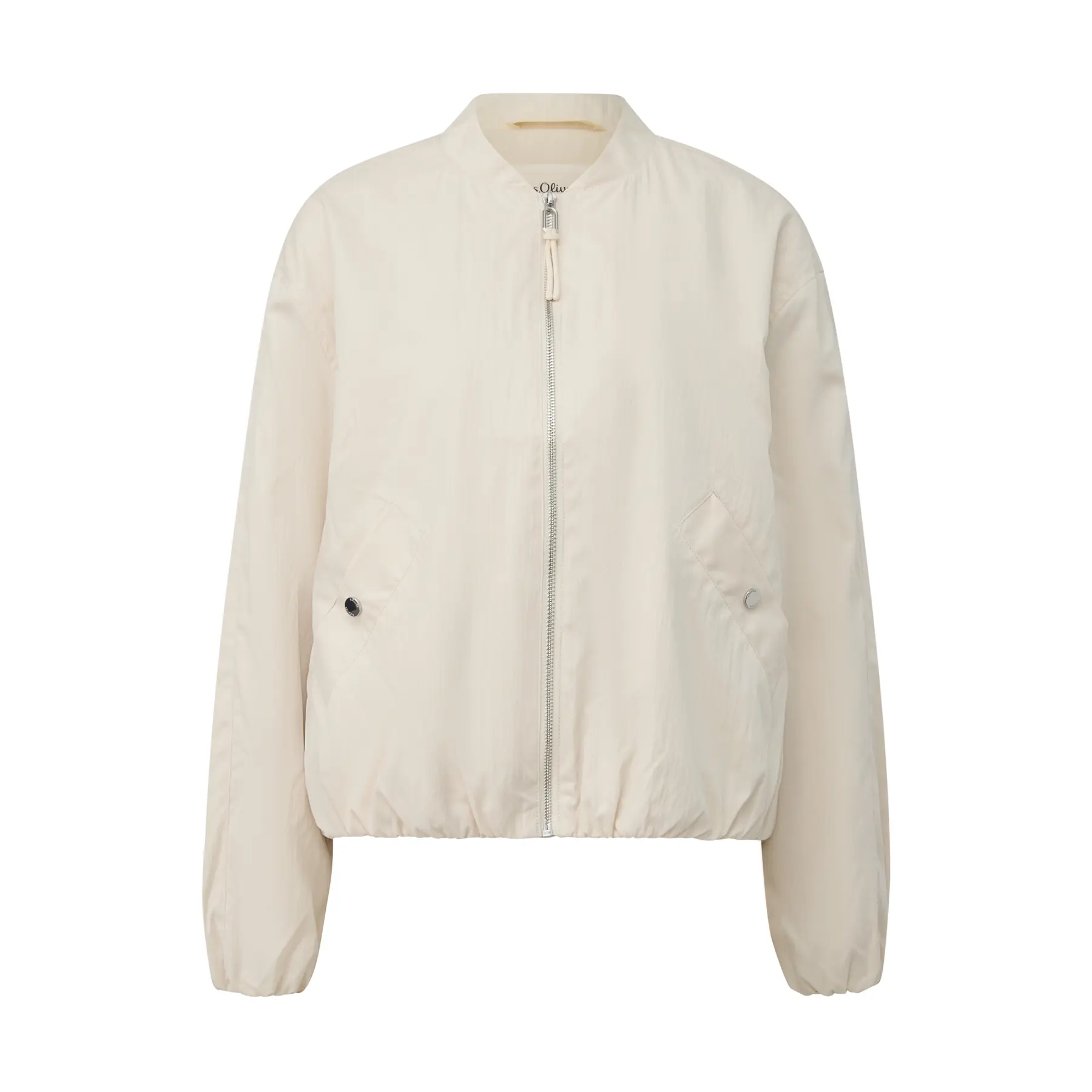 Giacca outdoor a vestibilità casual con colletto bomber donna