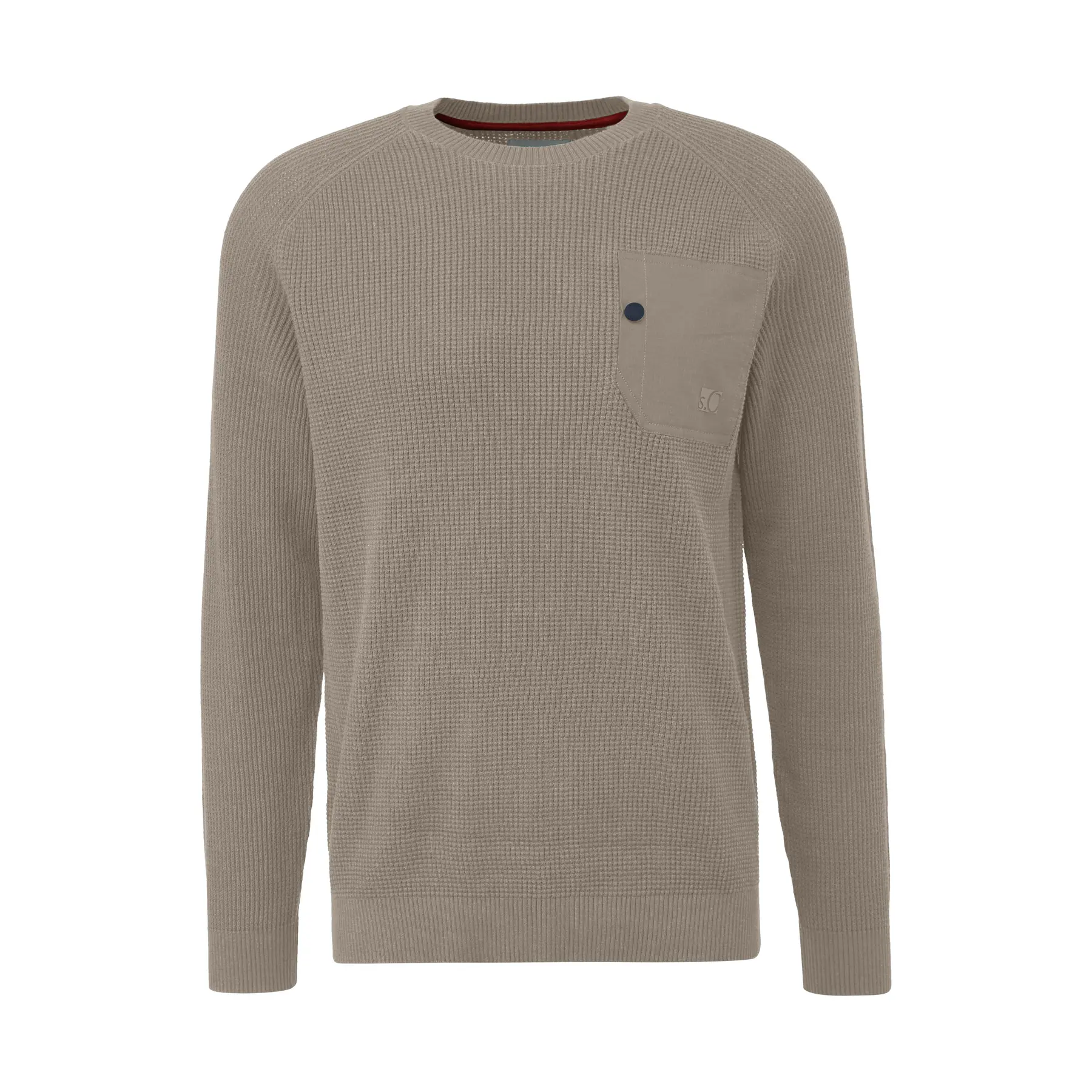 Pull aus Baumwolle mit Raglanärmeln und aufgesetzter Brusttasche s.Oliver