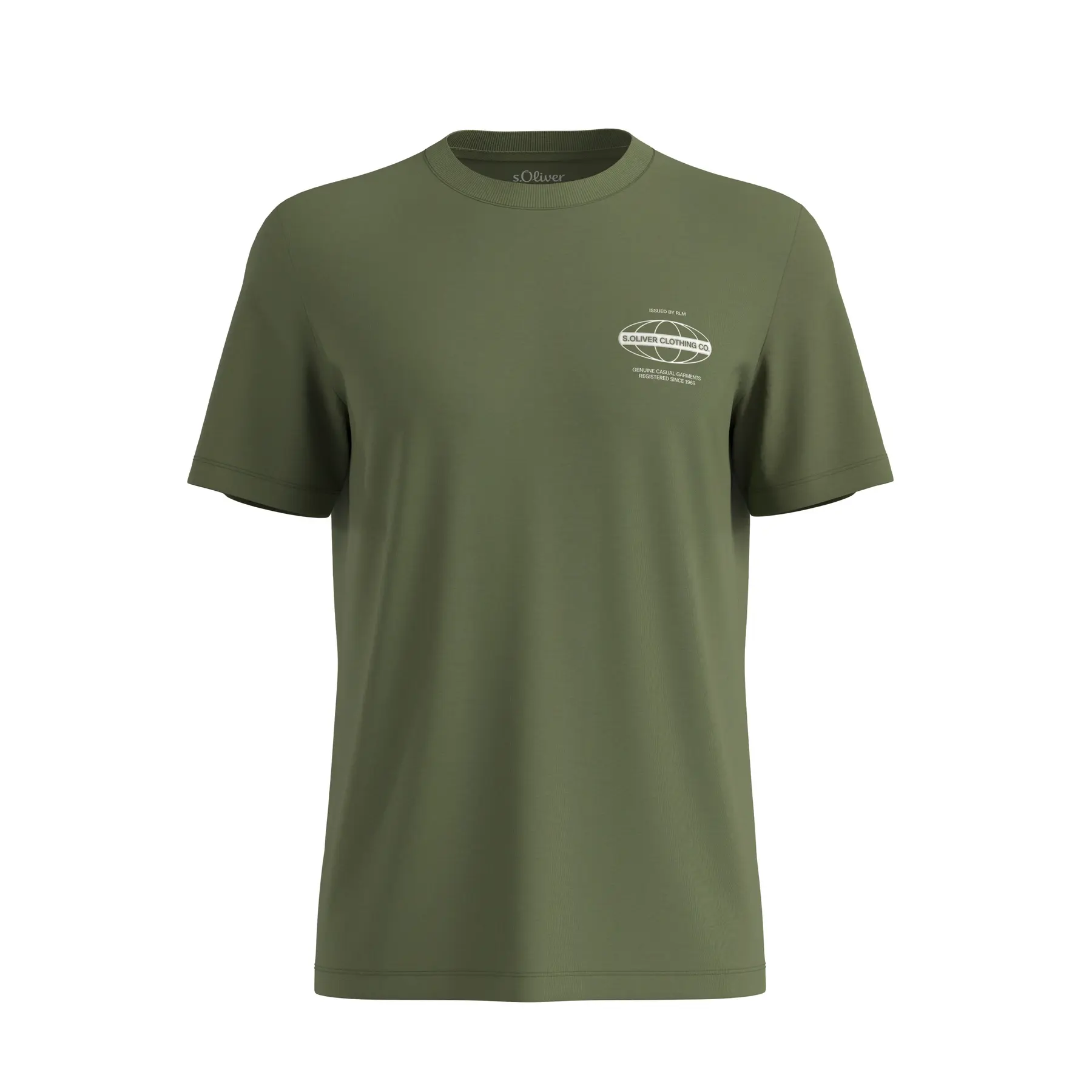 Weiches Jerseyt-shirt mit Bedruckung vorne s.Oliver