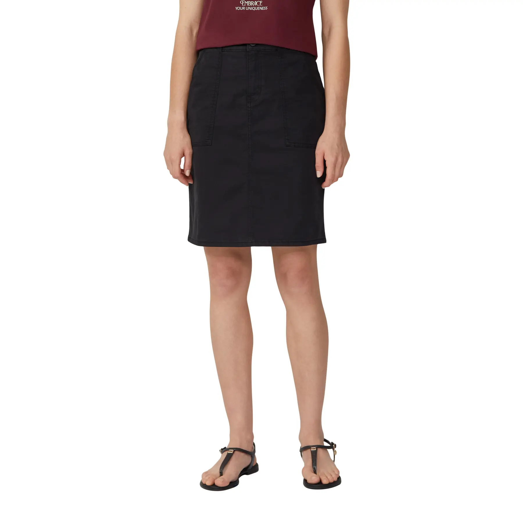 Gonna corta con tasche applicate donna s.Oliver
