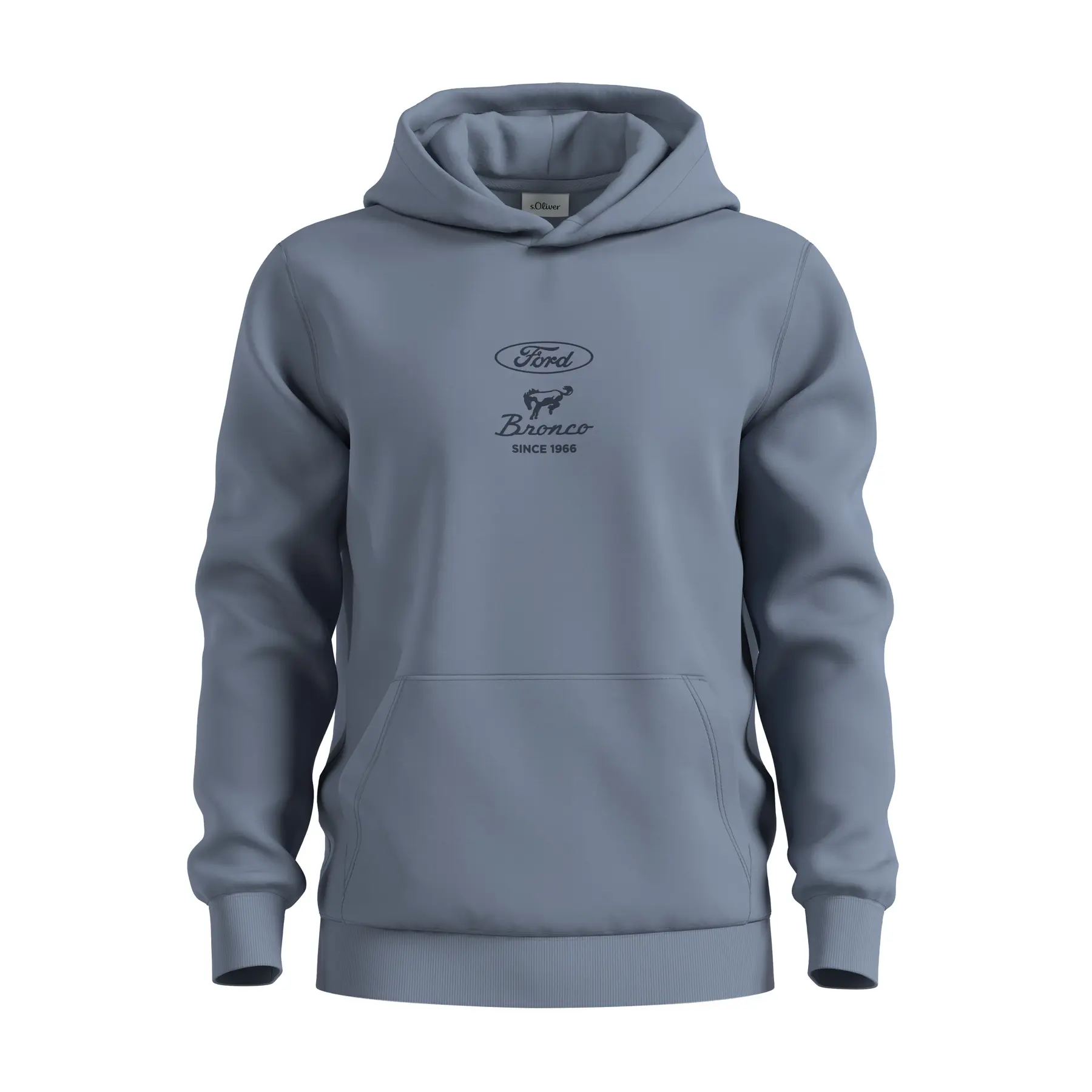 Kapuzenpullover mit künstlerischem Artwork s.Oliver