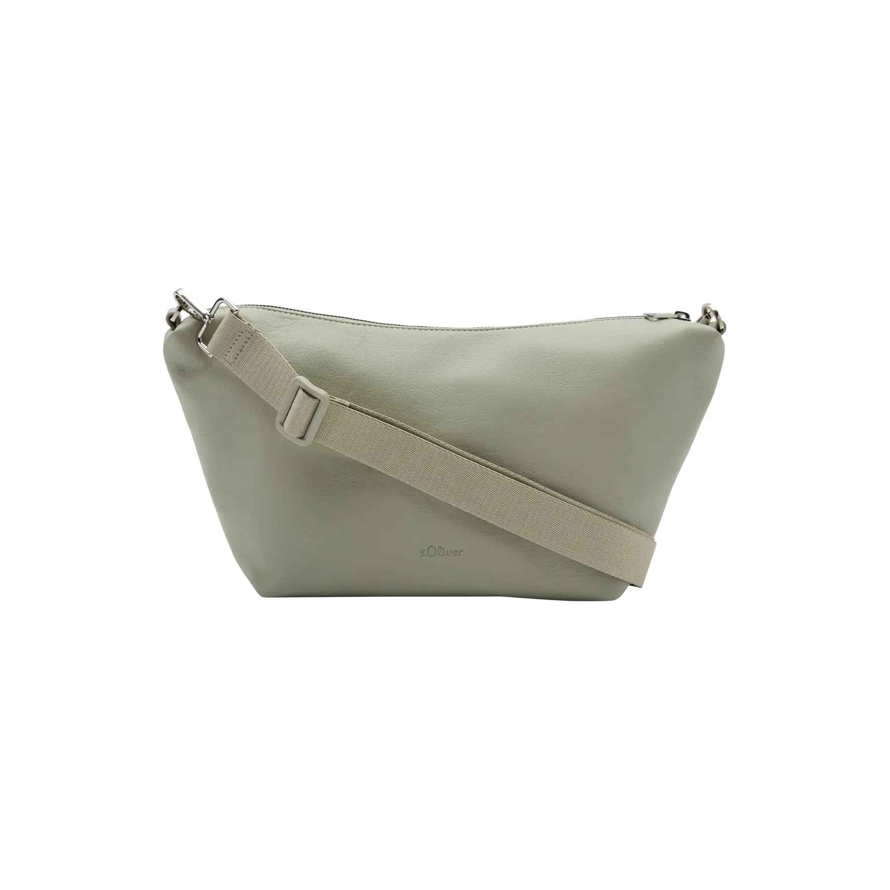 Schultertasche aus Kunstleder mit abnehmbarem Tragegurt für Damen s.Oliver