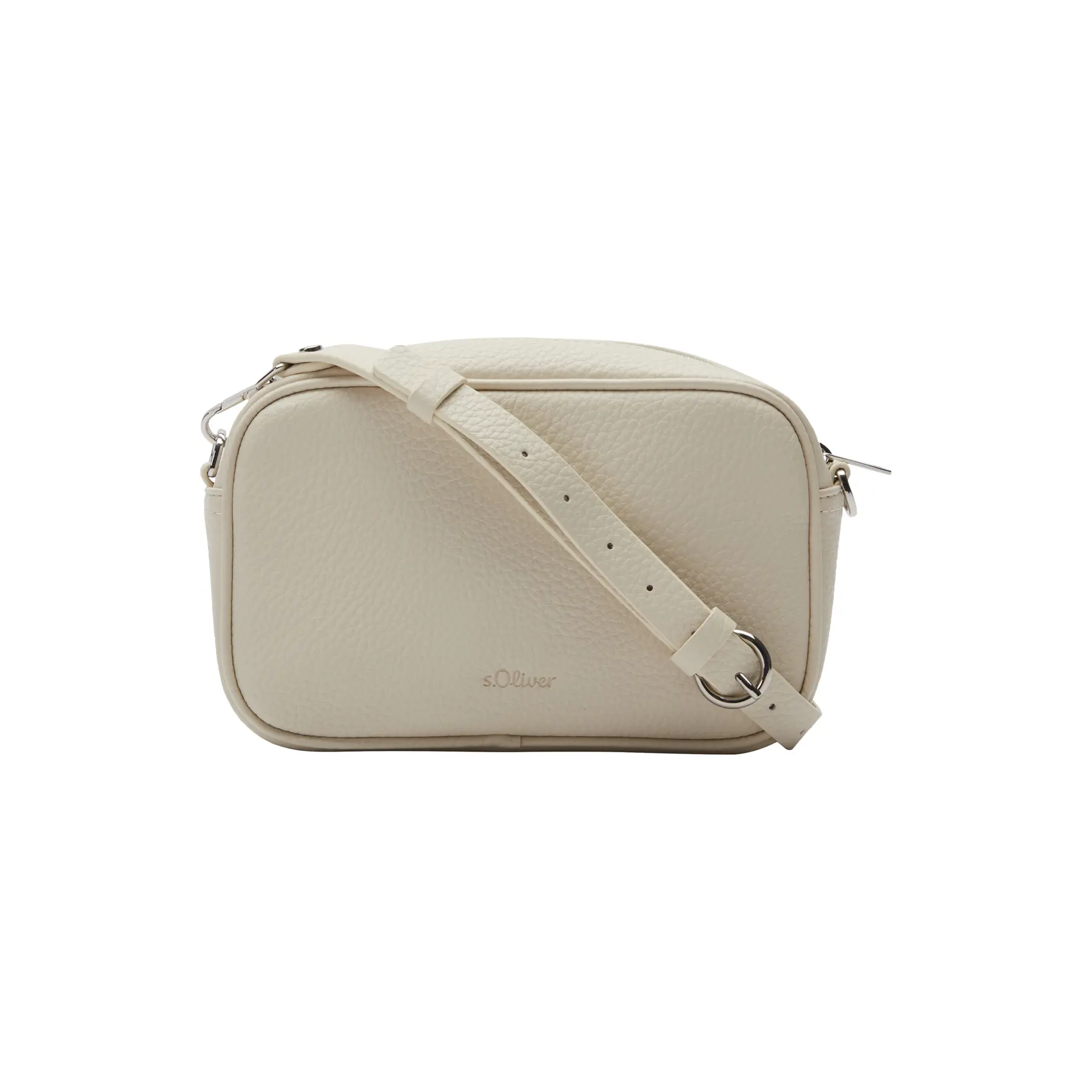 Schultertasche aus Kunstleder mit abnehmbarem Tragegurt für Damen s.Oliver