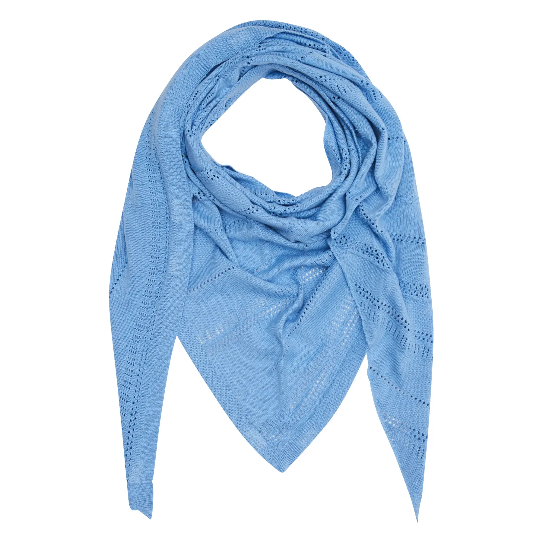 Foulard quadrato in cotone e viscosa misti con motivo ornamentale donna s.Oliver
