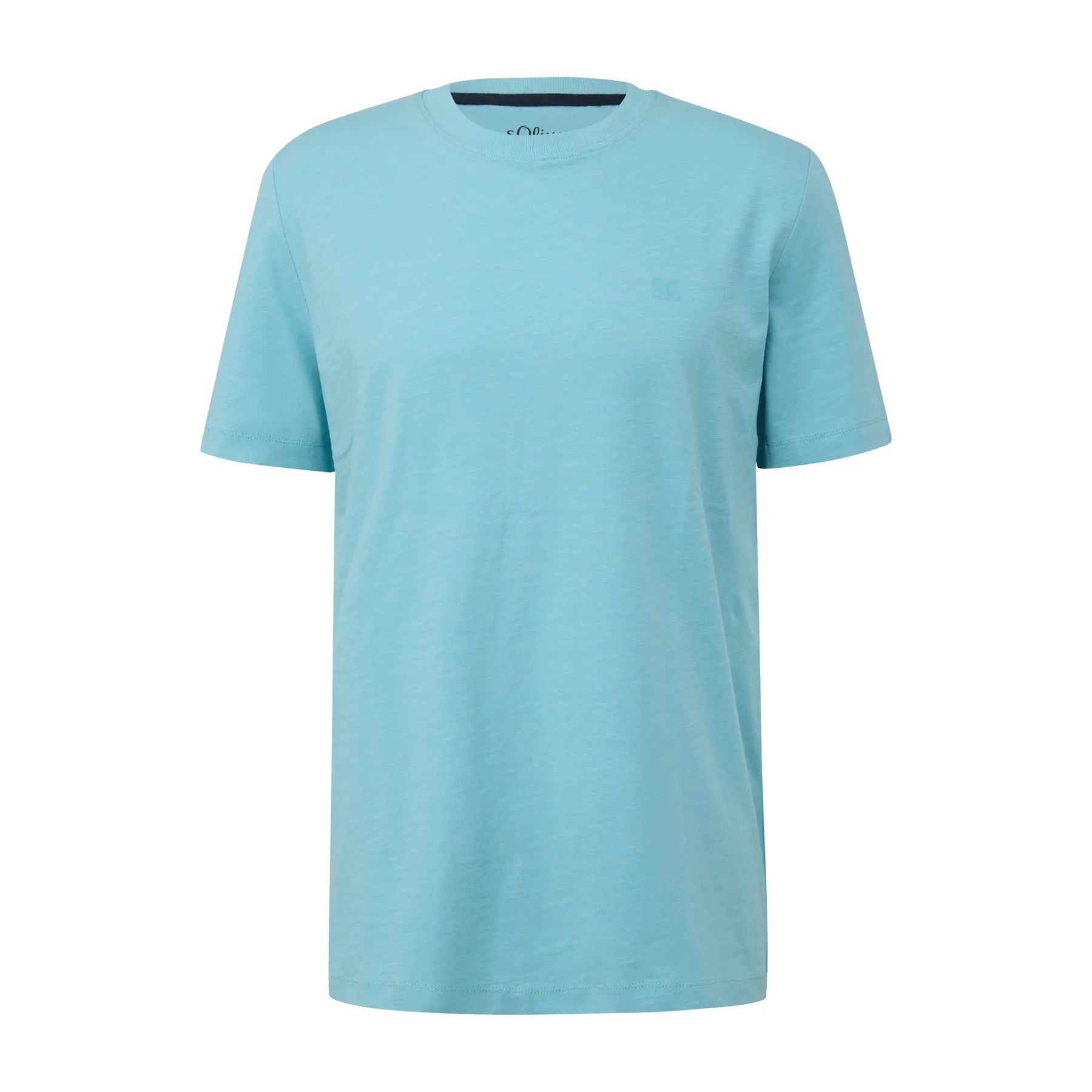 Jersey T-Shirt mit Logo-Detail s.Oliver