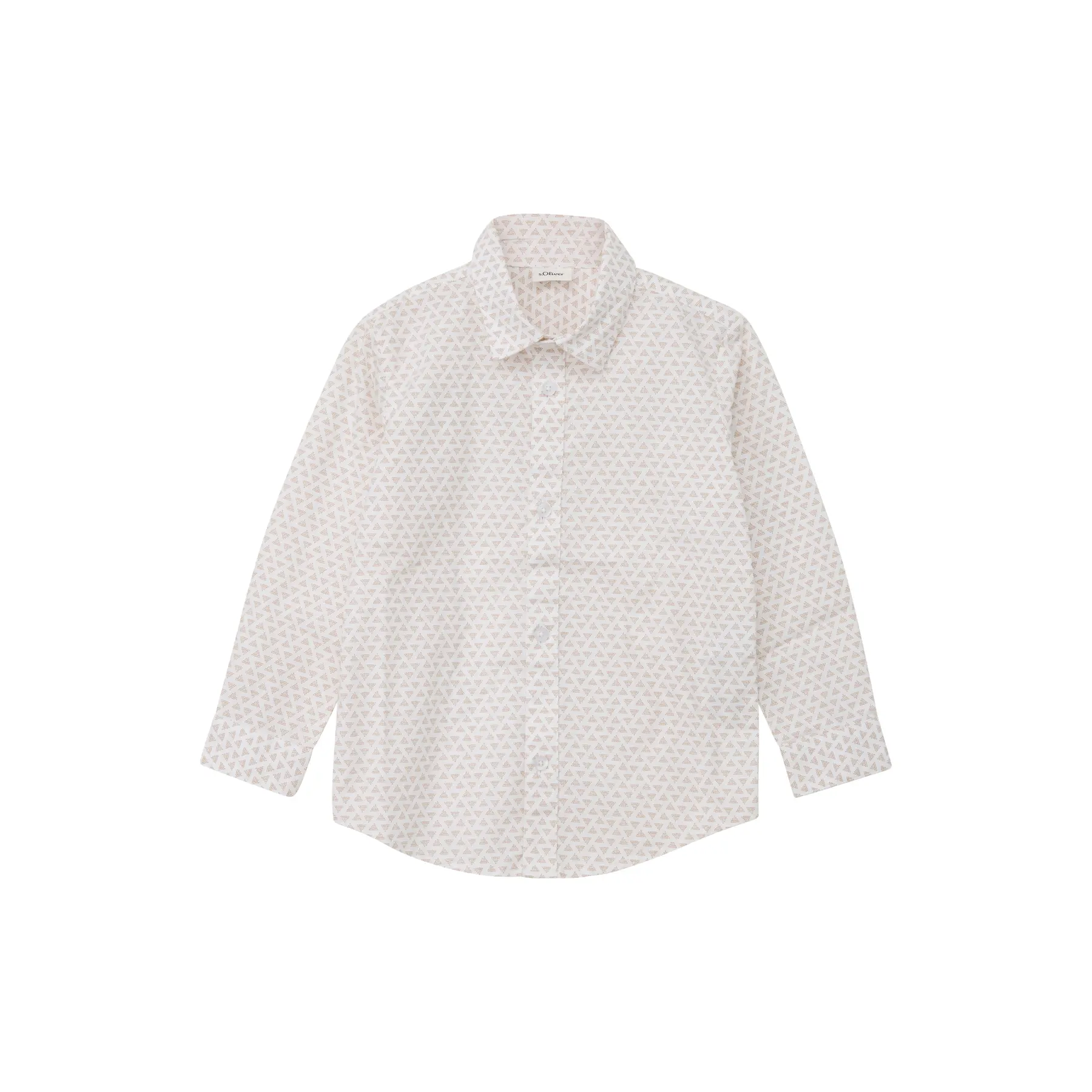 Chemise en popeline avec imprimé intégral, coupe ajustée enfant s.Oliver Chemise en popeline avec imprimé intégral, coupe ajustée enfant s.Oliver