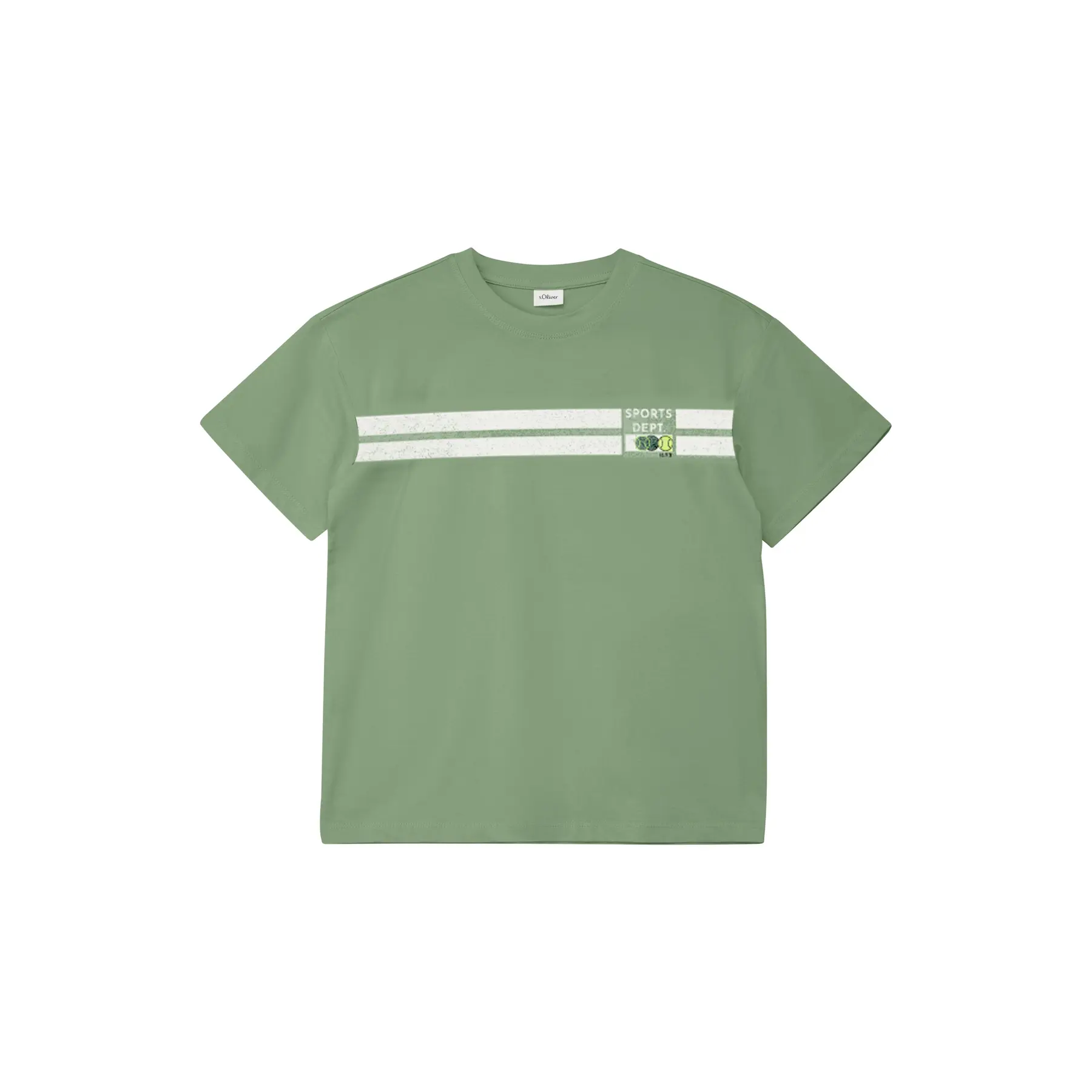 T-shirt oversize avec imprimé devant et dos enfant s.Oliver