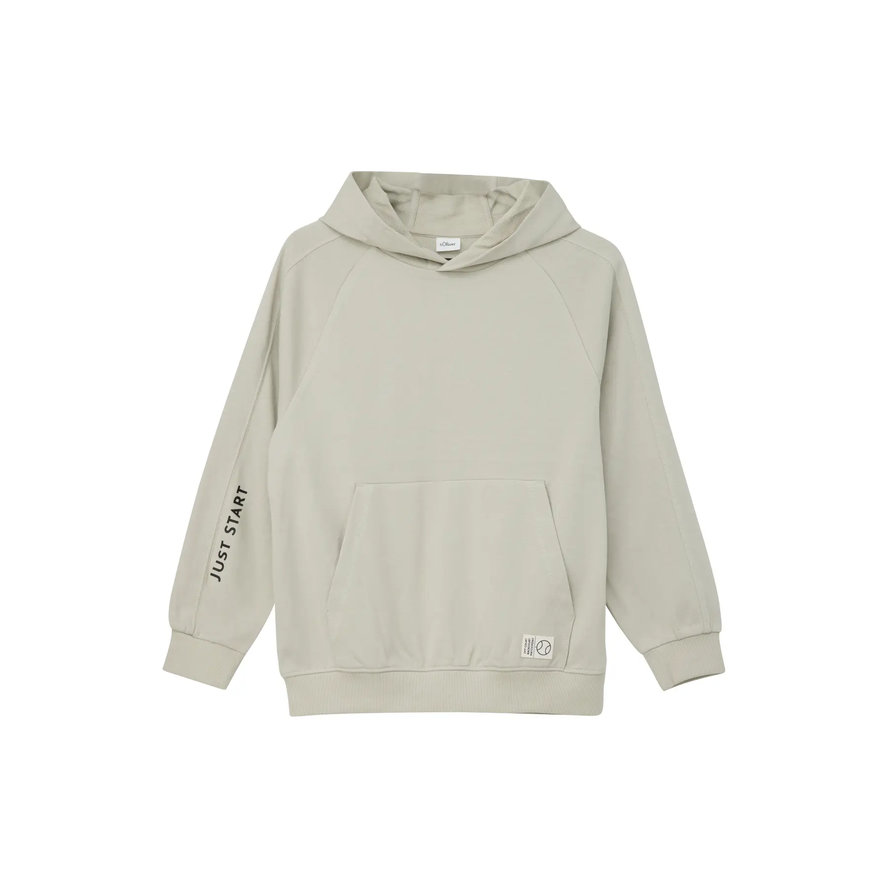 Oversize Sweatshirt mit Kapuze und Print-Detail für Kinder s.Oliver