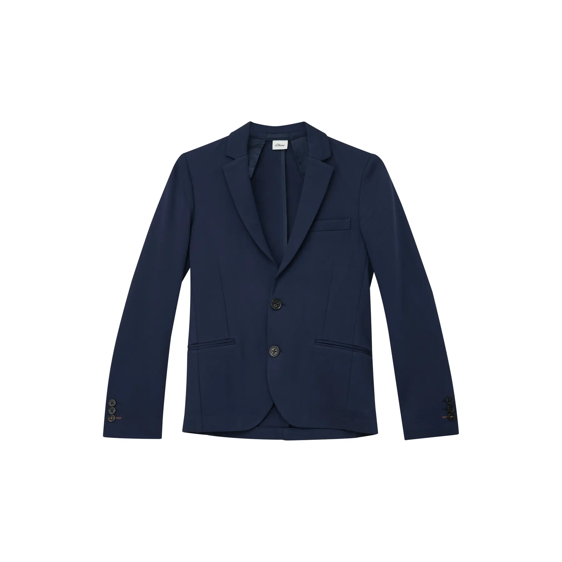 Blazer de costume avec col à revers et encolure en V enfant s.Oliver Blazer de costume avec col à revers et encolure en V enfant s.Oliver