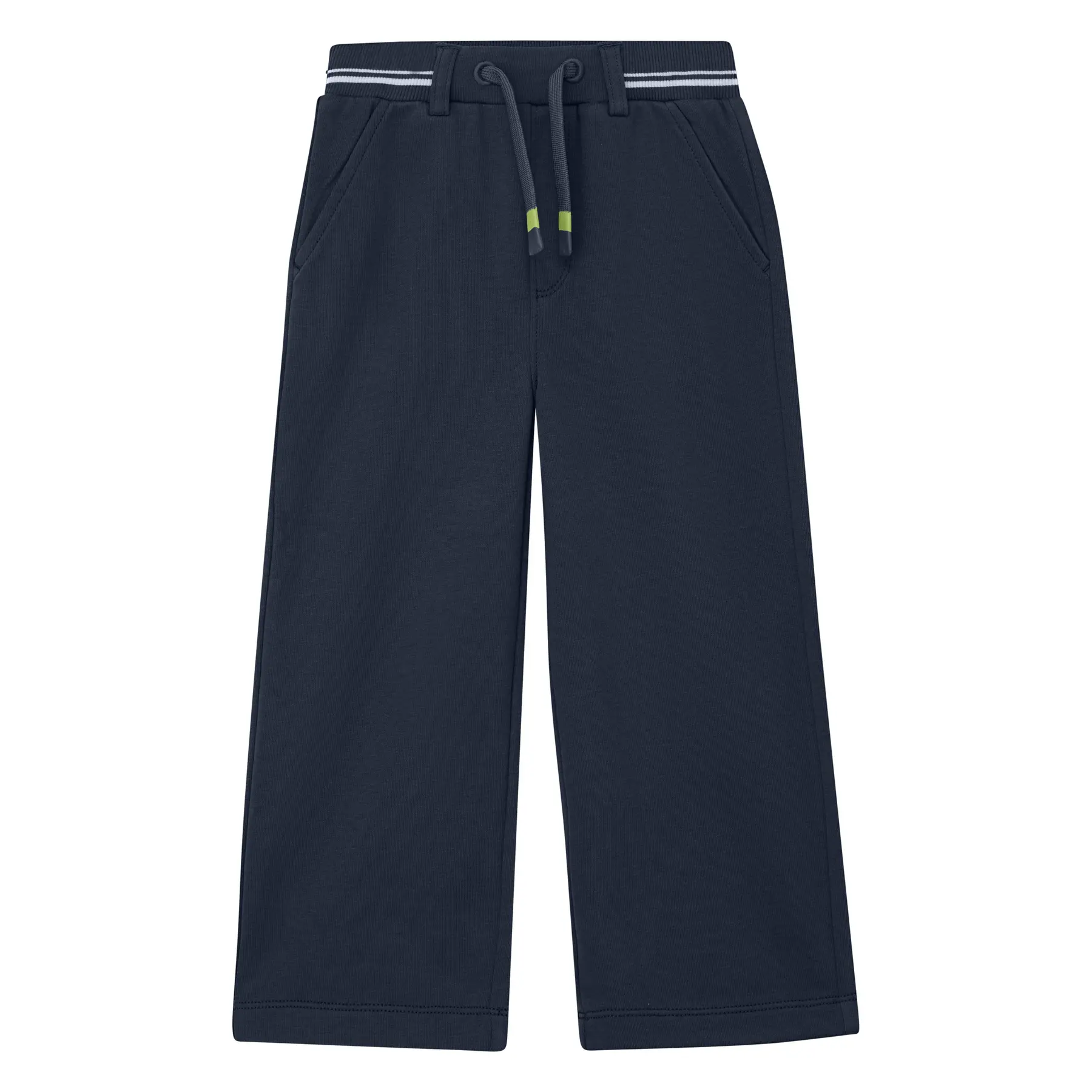 Pantalon de jogging coupe ample taille mi-haute jambe large coton mélangé enfant s.Oliver