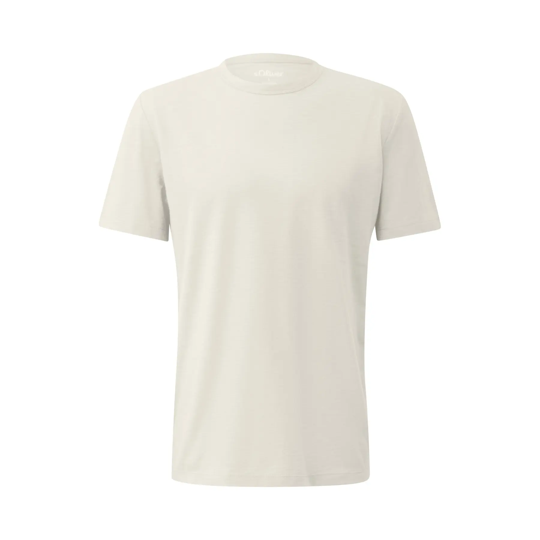 T-shirt in jersey di cotone misto morbido con dettaglio logo s.Oliver