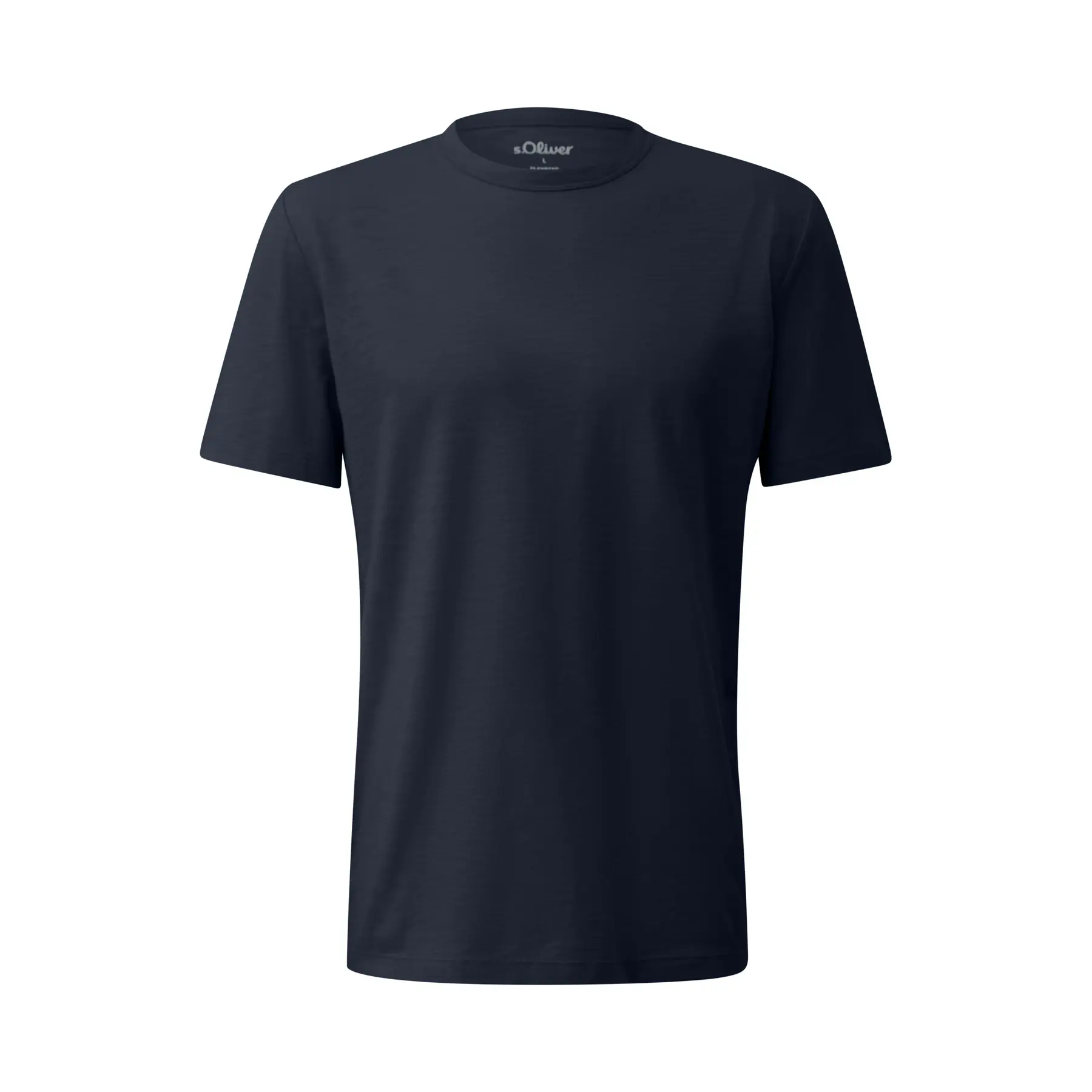 T-shirt in jersey di cotone misto morbido con dettaglio logo s.Oliver