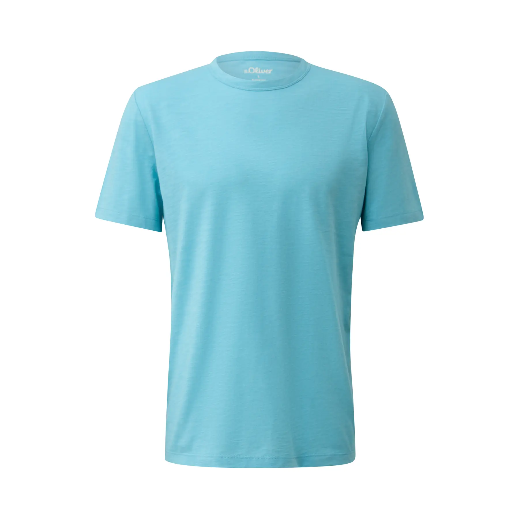 T-shirt in jersey di cotone misto morbido con dettaglio logo s.Oliver