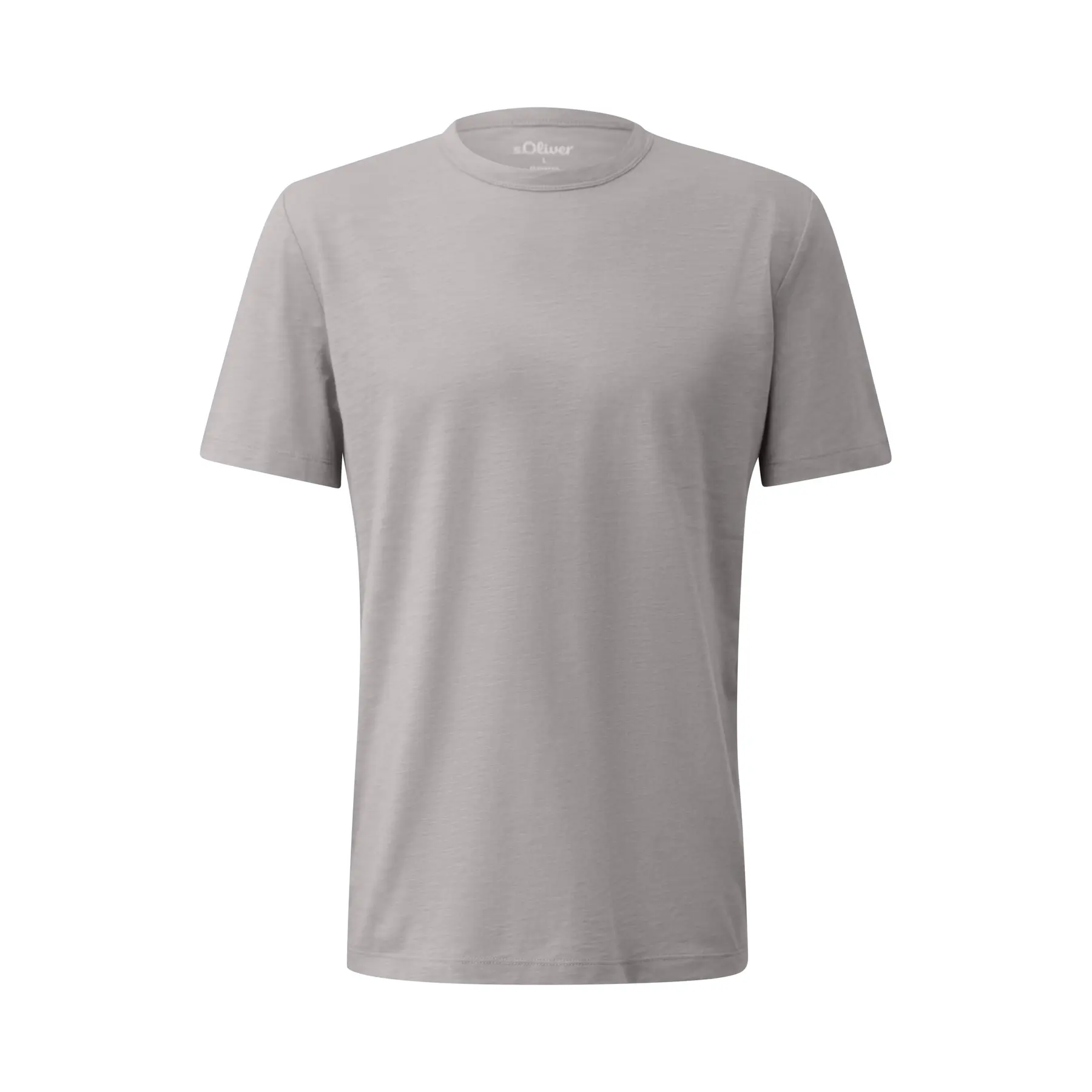 T-Shirt aus weichem Baumwollmix mit Logodetail s.Oliver