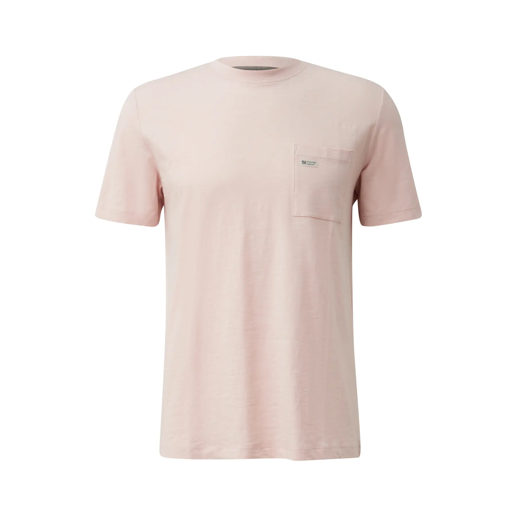 T-Shirt aus Baumwolljersey mit Brusttasche und Logo s.Oliver