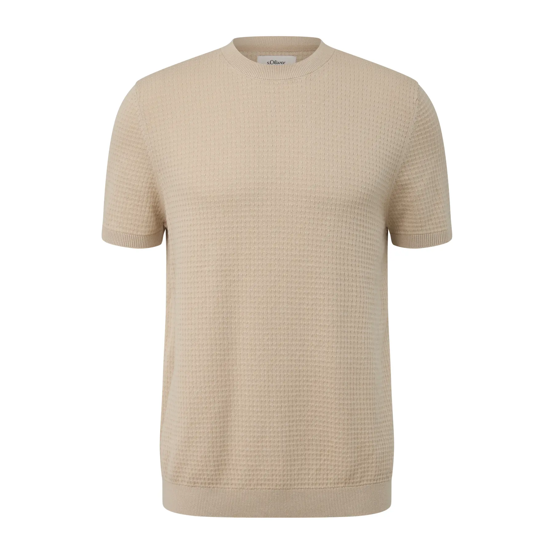 Strickpullover aus Baumwoll-Leinen-Mischung s.Oliver