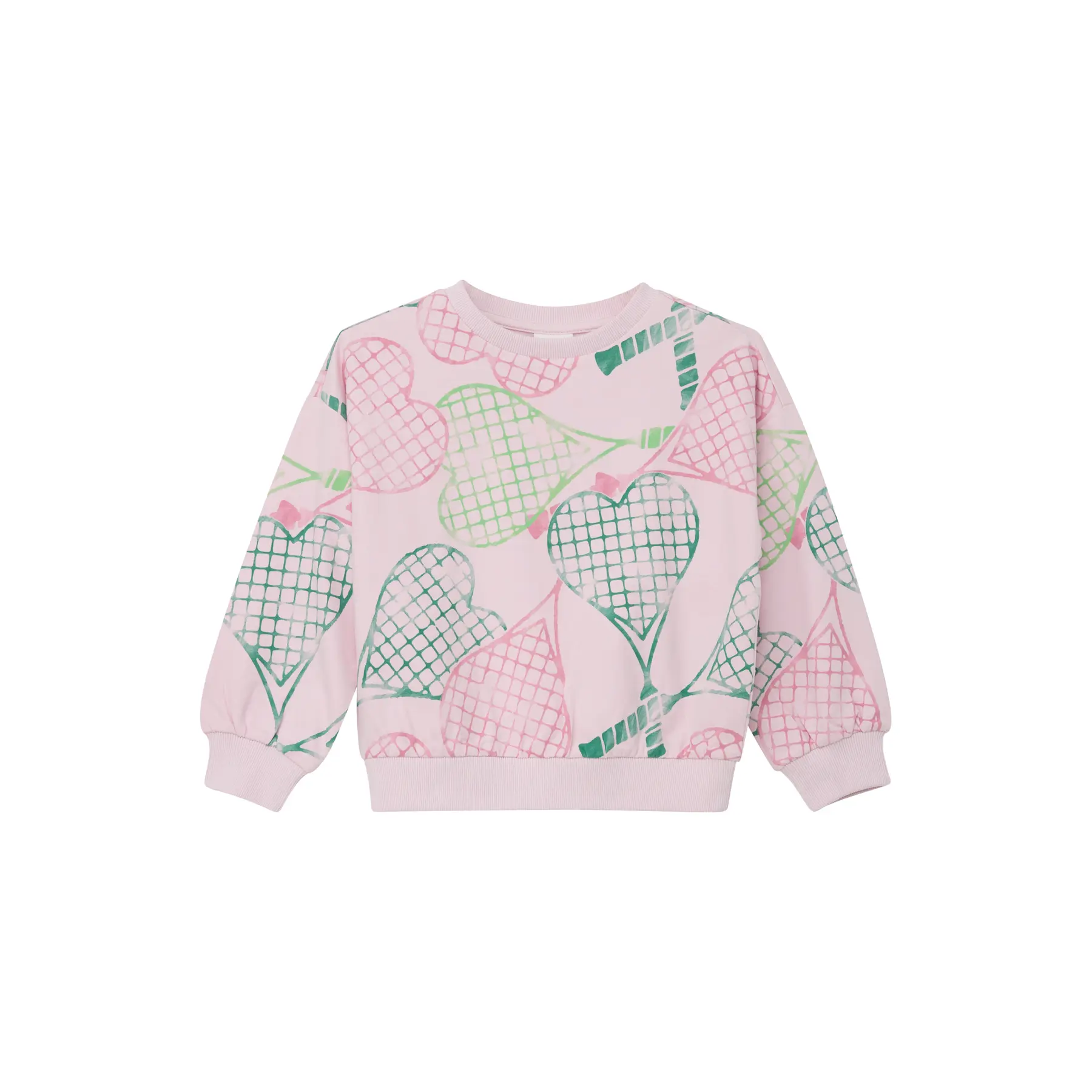 Felpa oversize con stampa all-over ragazza s.Oliver