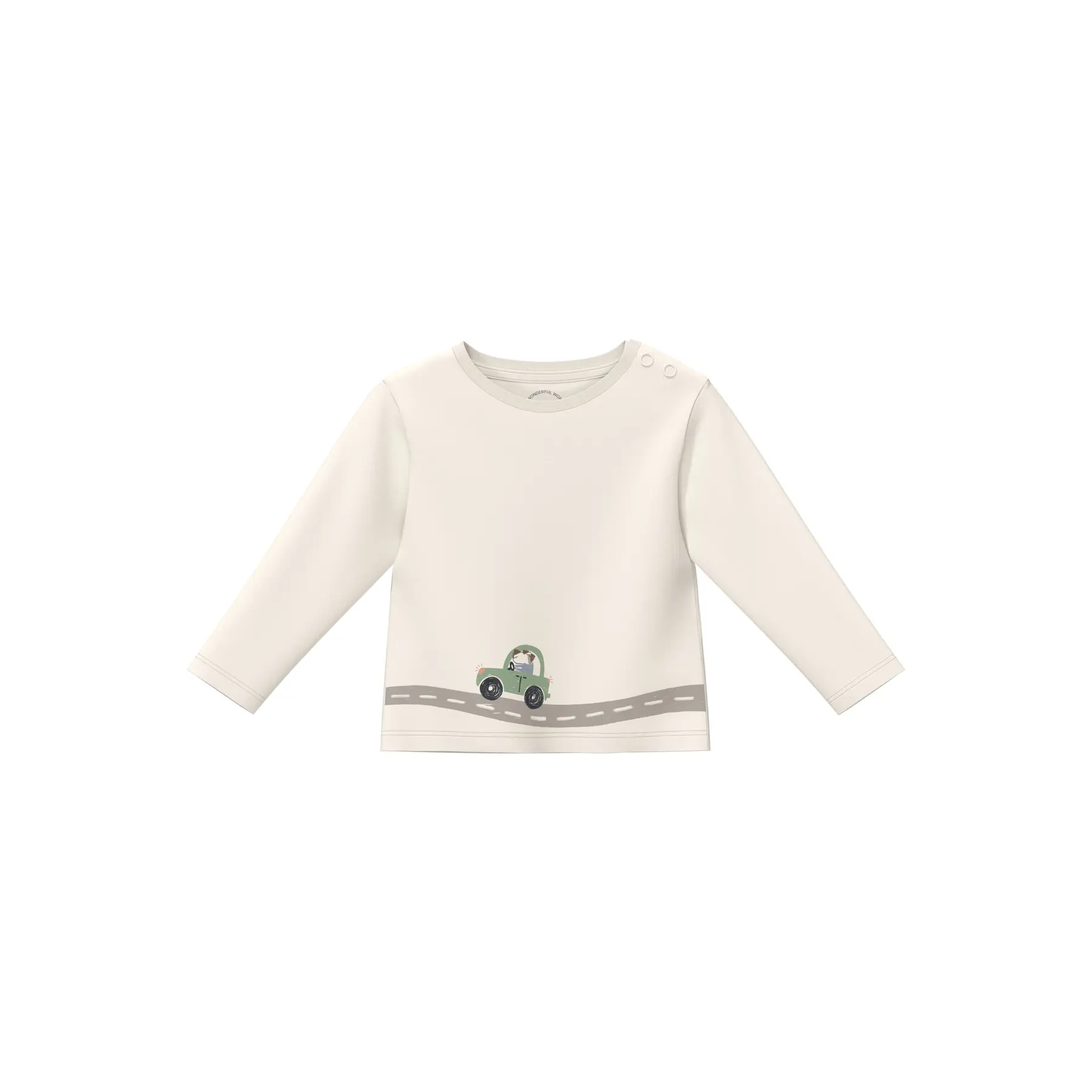 Langarm T-shirt met bedrukte voorkant voor baby's s.Oliver