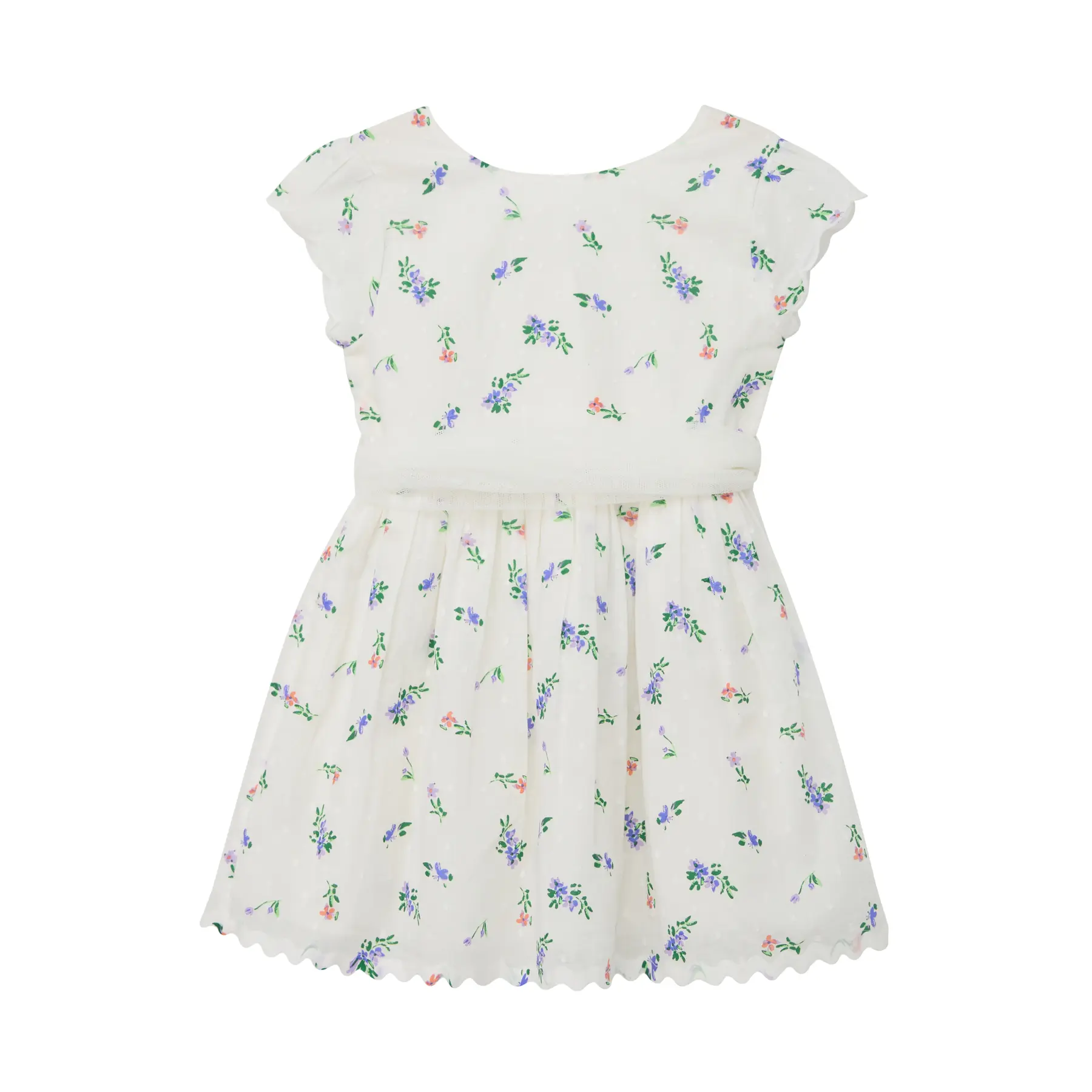Robe à manches papillon avec détail bijou fille s.Oliver