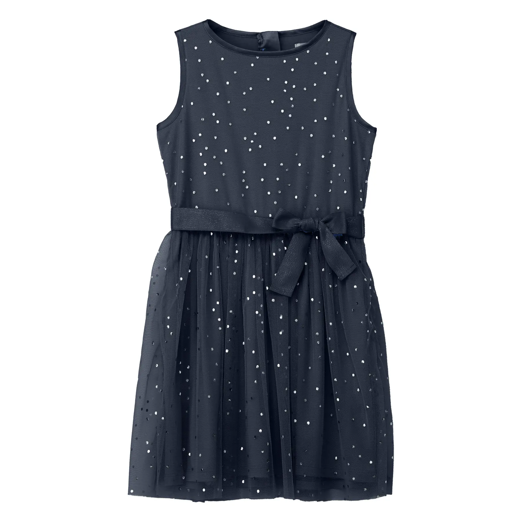 Robe courte avec imprimé all-over et ceinture bébé fille s.Oliver