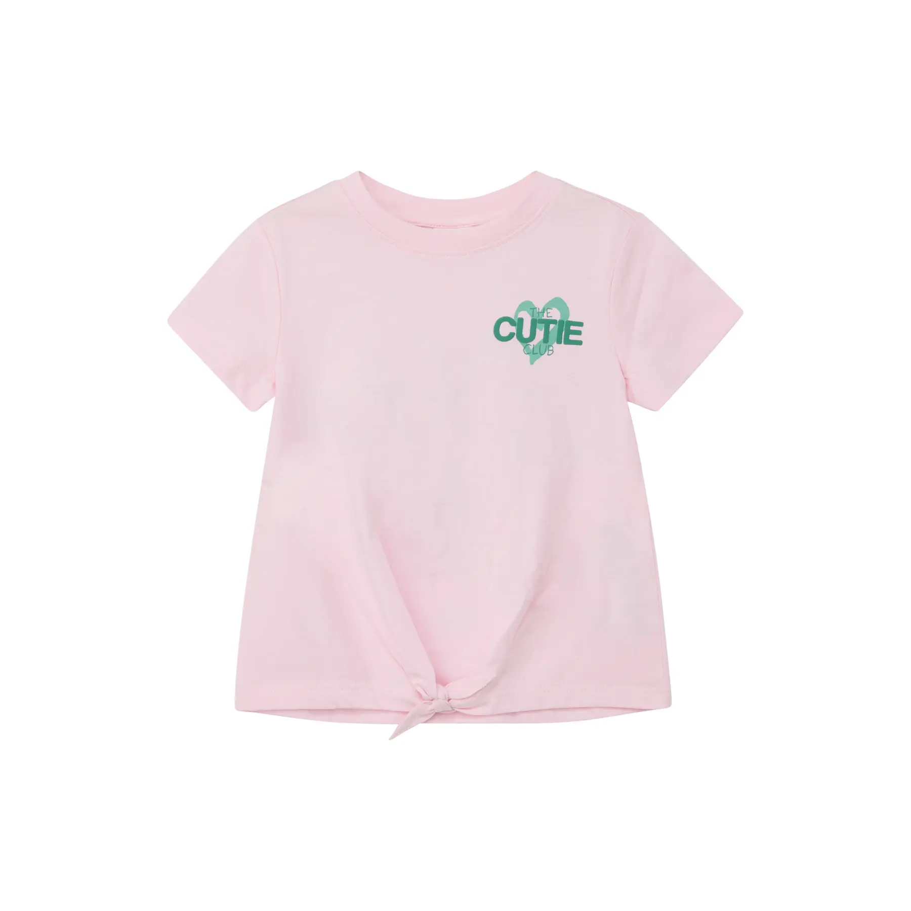 T-shirt Loose Fit met knoopdetail en print op de achterkant meisje s.Oliver