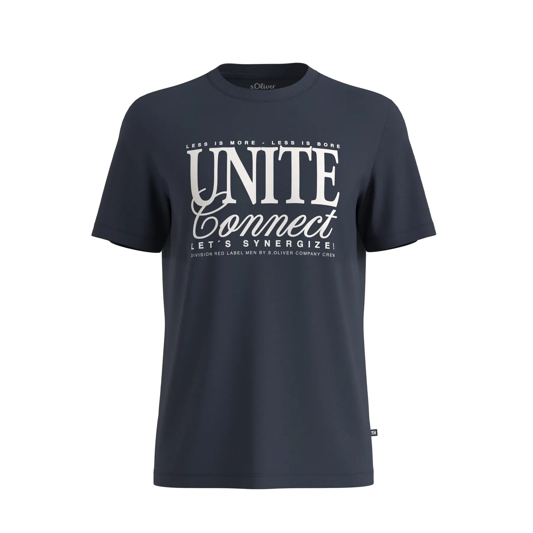 T-shirt van katoen jersey met artwork en ronde hals s.Oliver