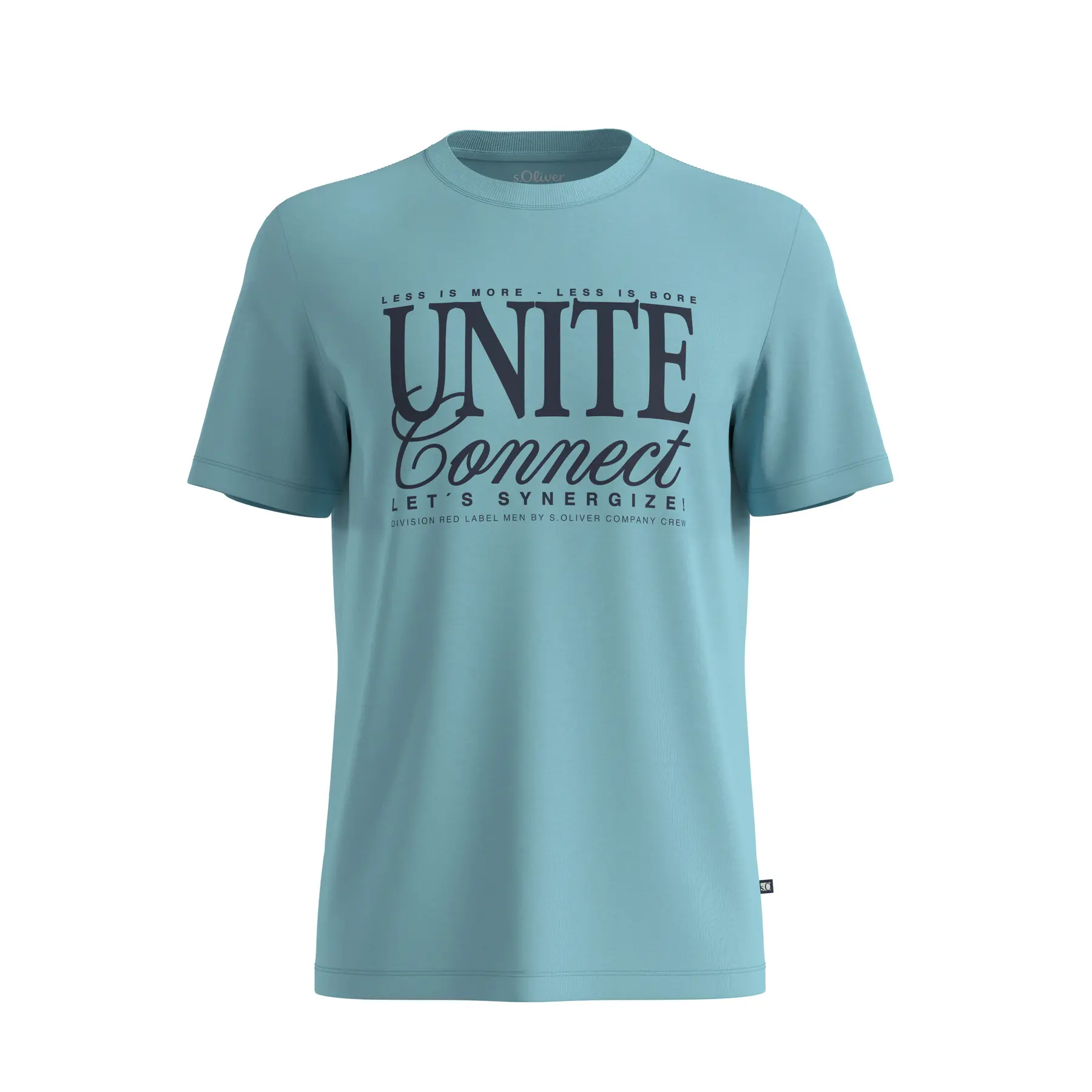 T-shirt van katoen jersey met artwork en ronde hals s.Oliver