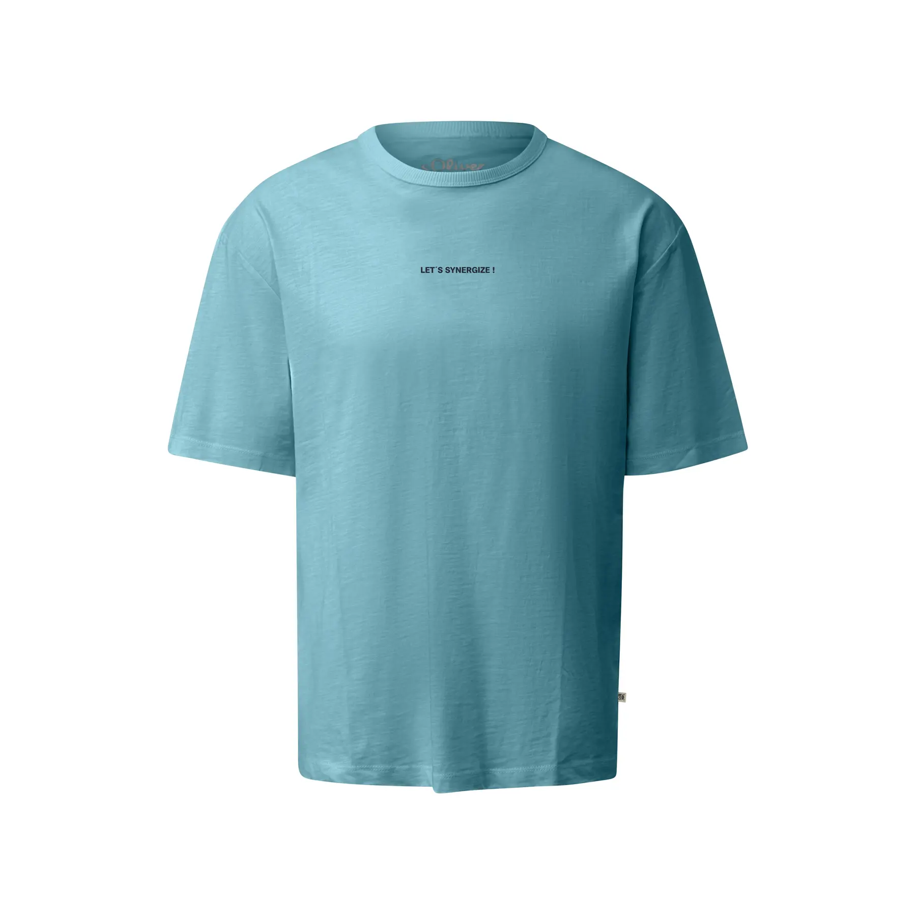 s.Oliver - male - T-shirt met moderne pasvorm en voor- en achterprints