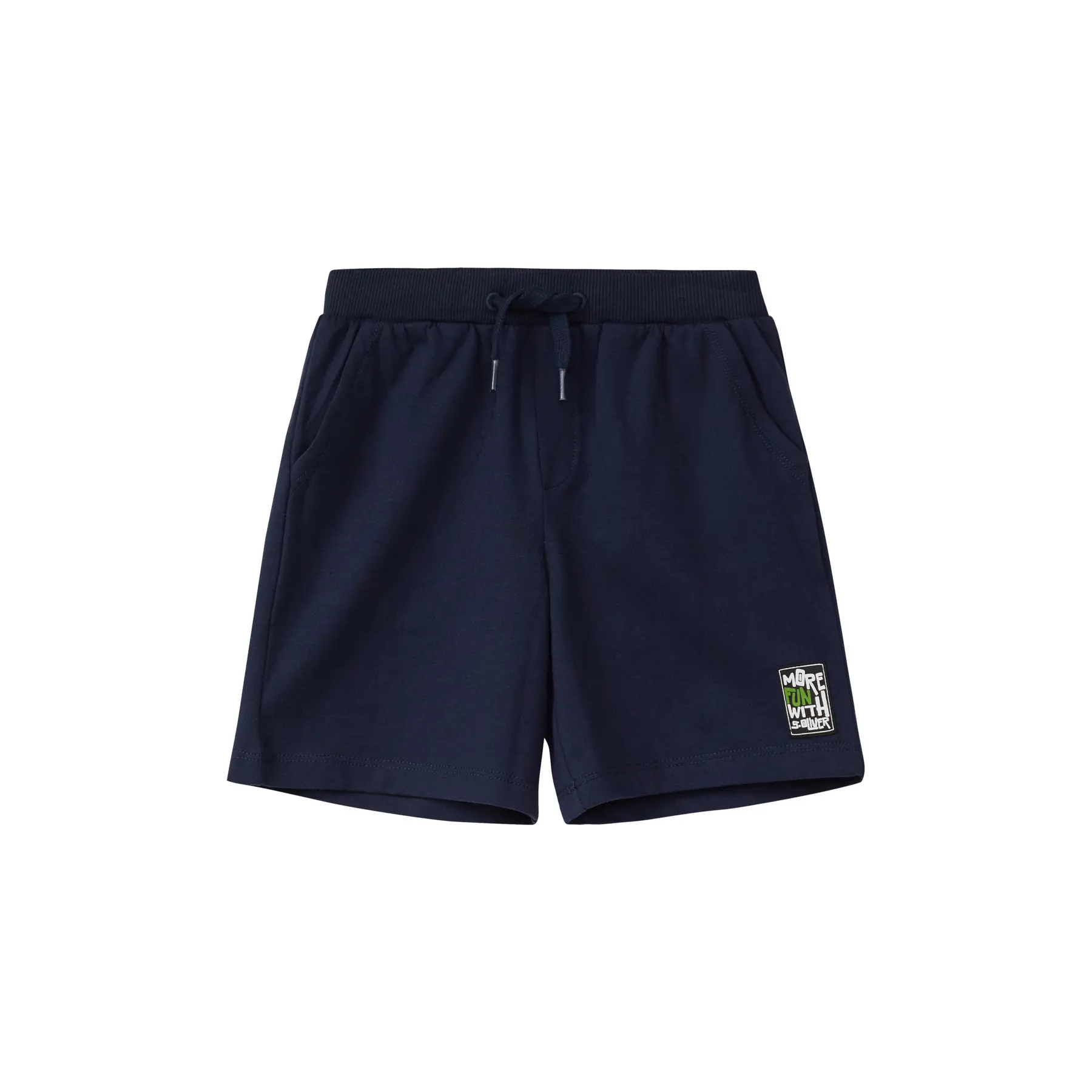 Bermuda coupe ample taille mi-haute jambe large détail imprimé bébé garçon s.Oliver