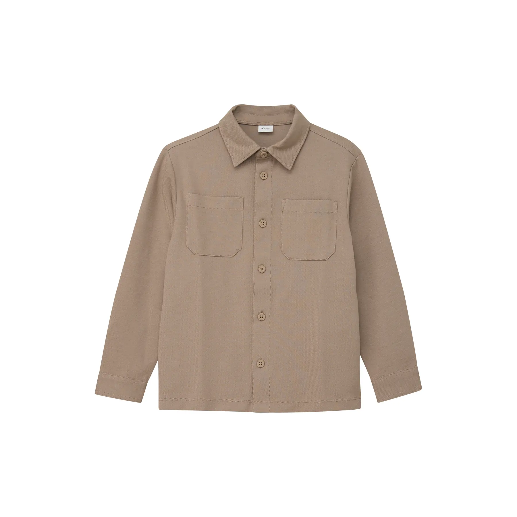 Surchemise structurée avec col de chemise et poches poitrine enfant s.Oliver Surchemise structurée avec col de chemise et poches poitrine enfant s.Oliver