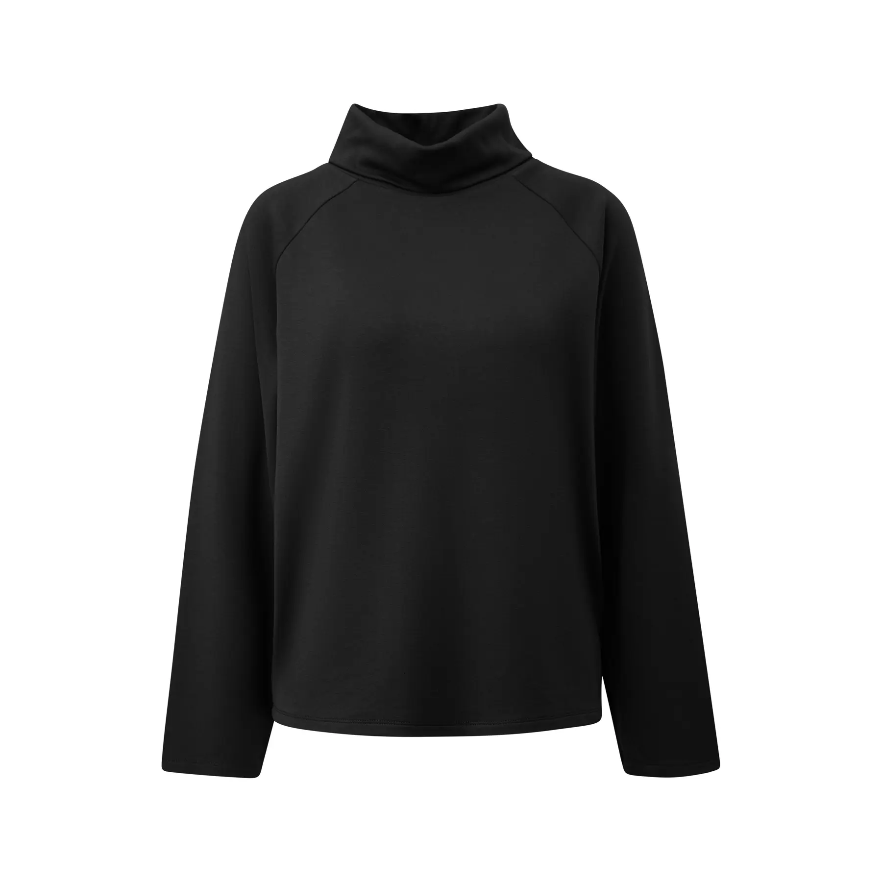 Felpa in scuba Relaxed Fit con colletto a scialle donna s.Oliver