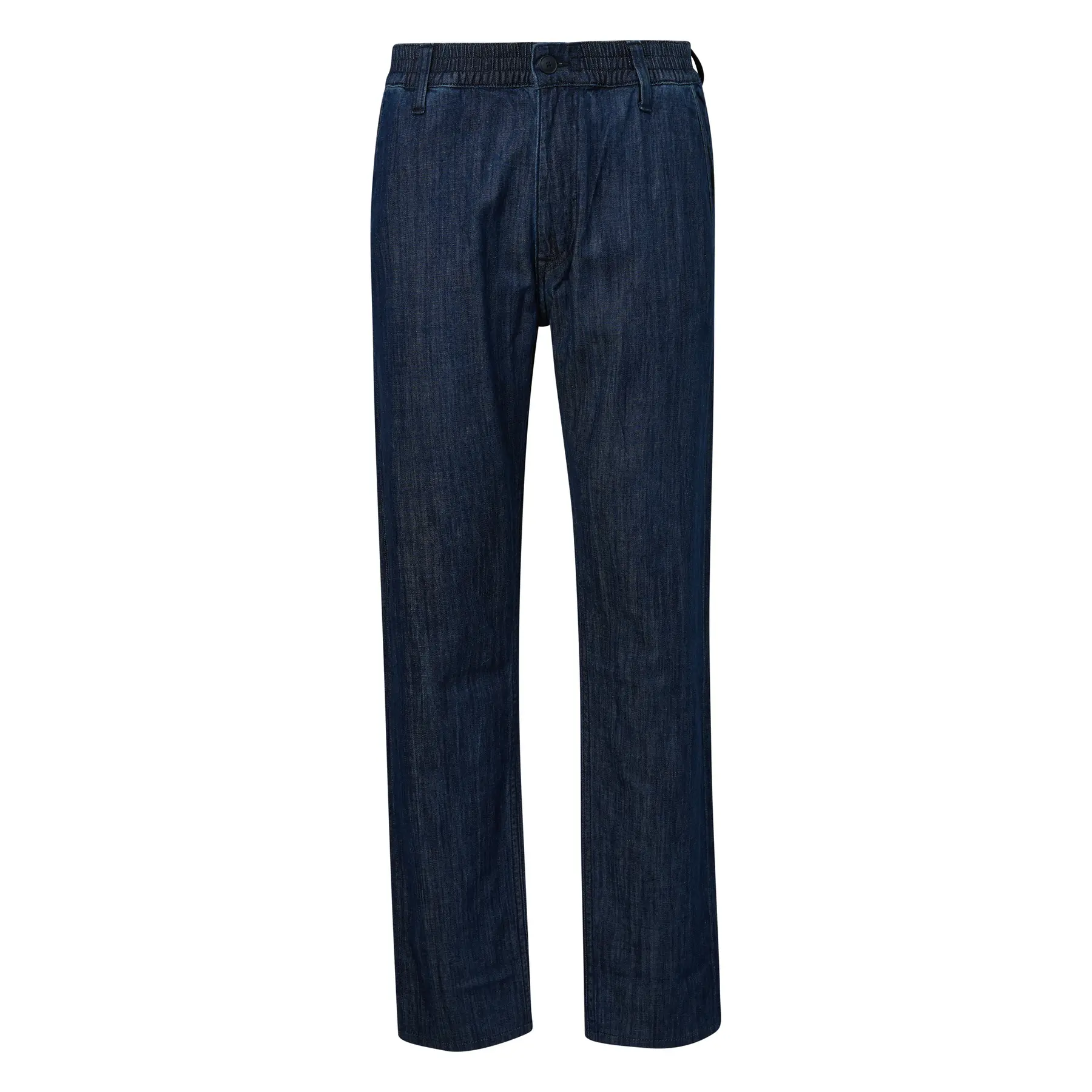 s.Oliver - male - Benito: chinojeans met elastische tailleband in linnenmix