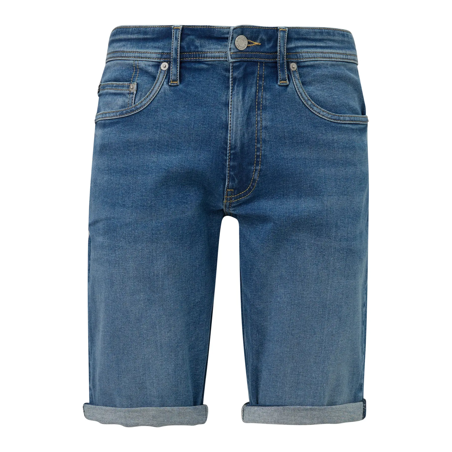 Jeansbermuda mit klassischem Schnitt mittlere Taille gerade Beine s.Oliver