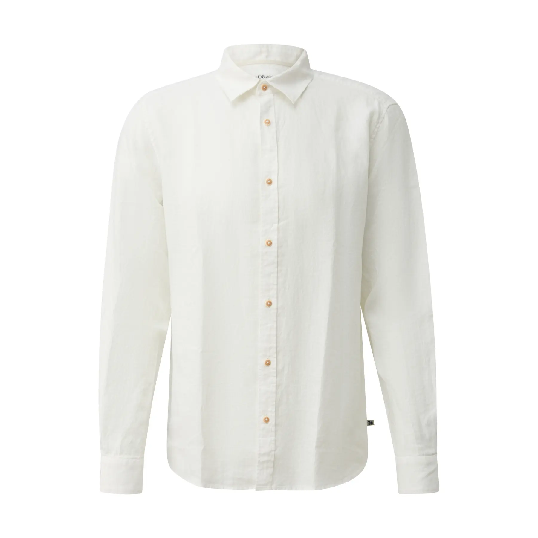 Chemise en lin de qualité supérieure avec col italien s.Oliver Chemise en lin de qualité supérieure avec col italien s.Oliver