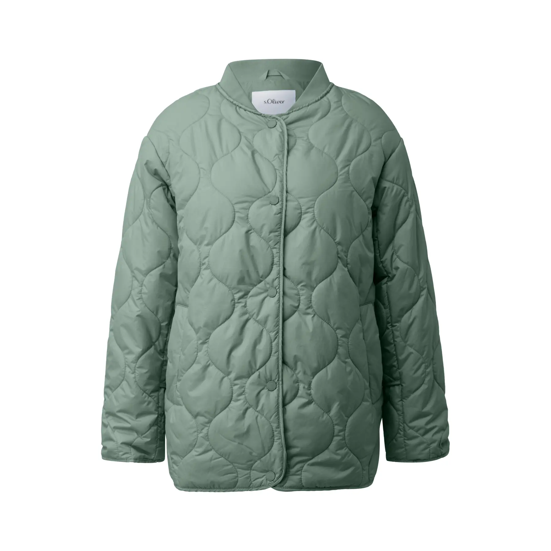 Giubbotto con collo bomber donna