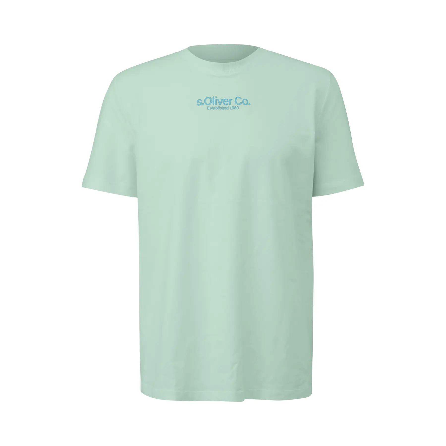 T-shirt in jersey con stampa logo s.Oliver