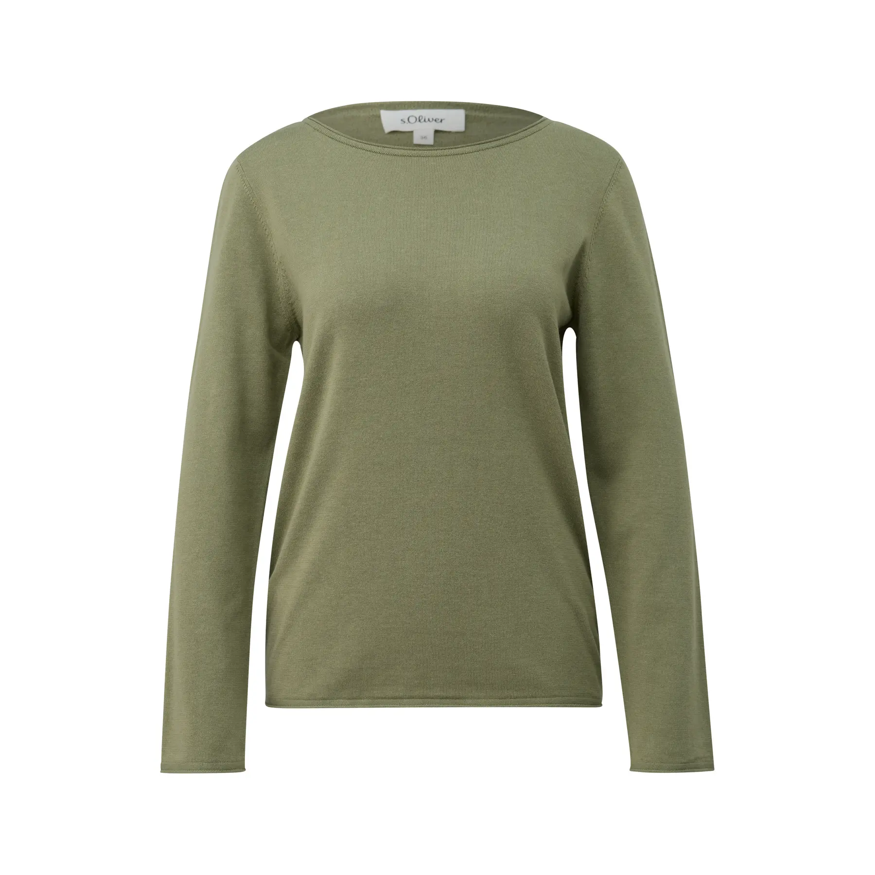Pull in misto di cotone e viscosa donna s.Oliver