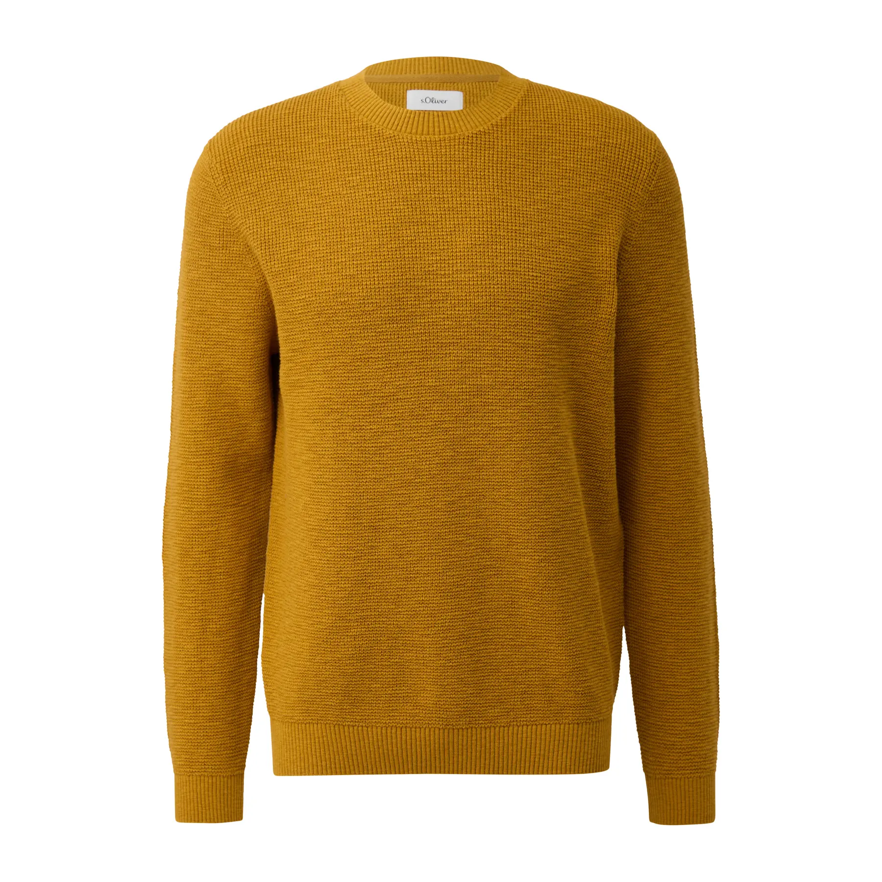Pullover mit Rundhalsausschnitt und strukturiertem Muster s.Oliver