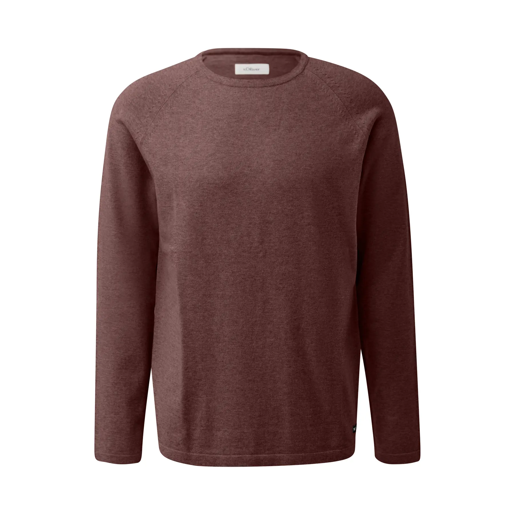 Pull aus Baumwolle mit Logo und Raglanärmeln s.Oliver