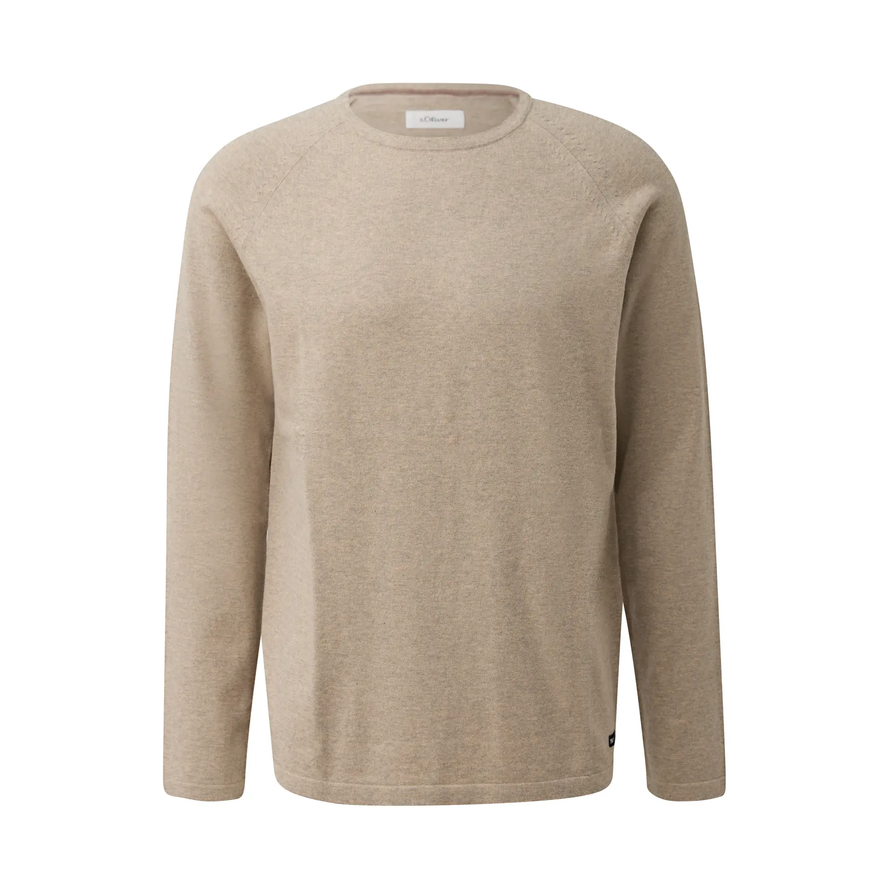 Pull aus Baumwolle mit Logo und Raglanärmeln s.Oliver