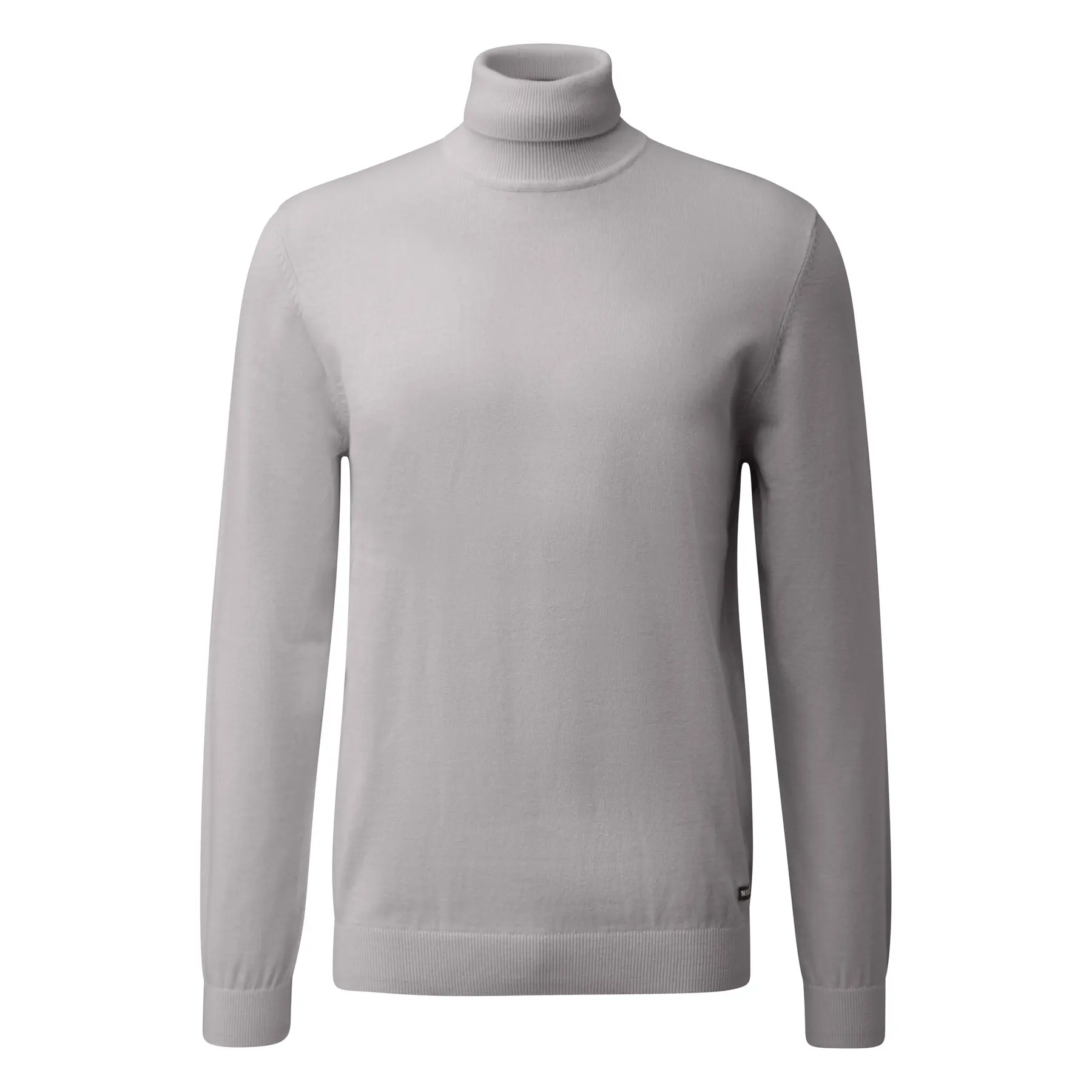 Strickpullover mit Rollkragen und gerippten Säumen s.Oliver