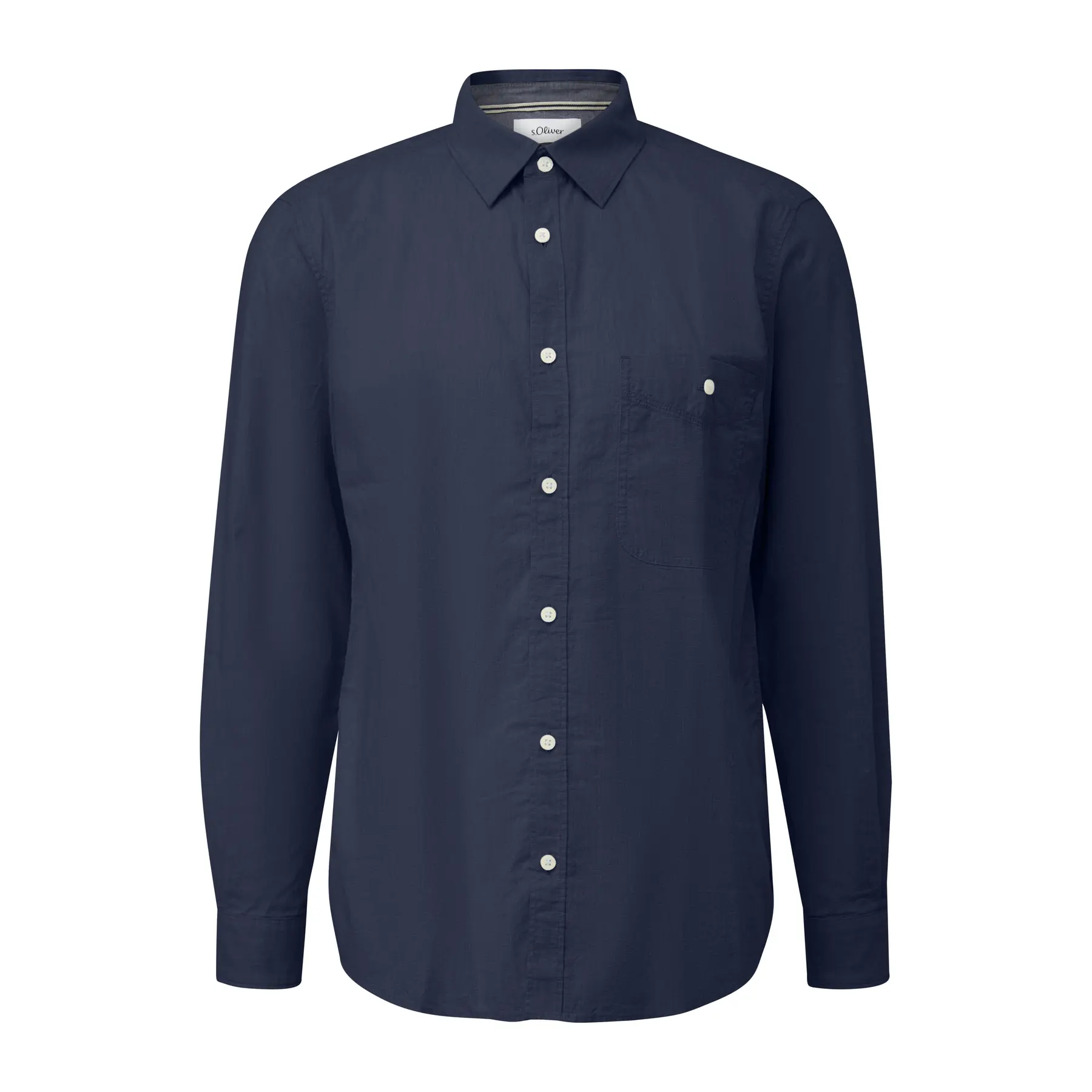 Chambray Hemd mit Brusttasche s.Oliver