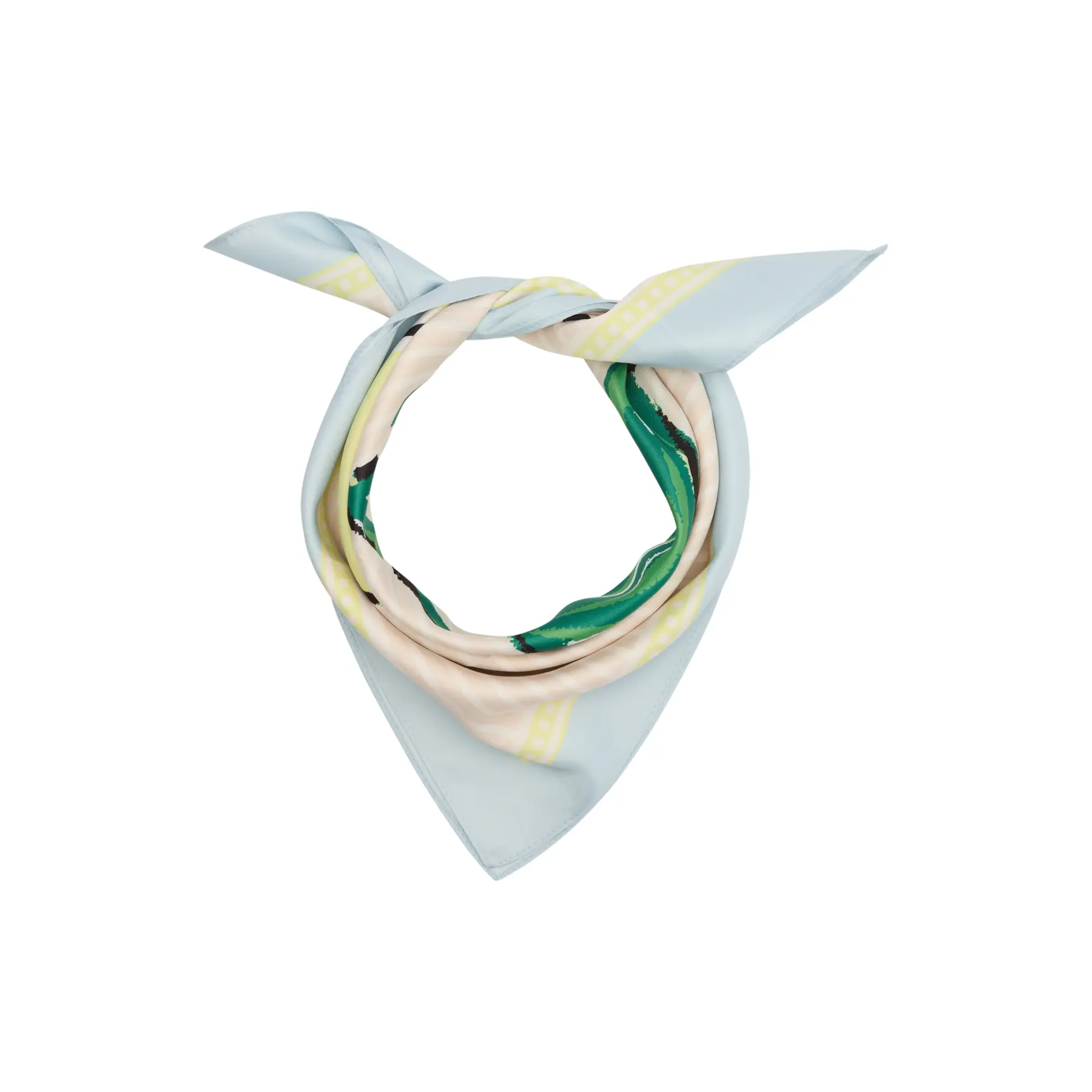 s.Oliver - female - Sjaal met all-over motief en artwork