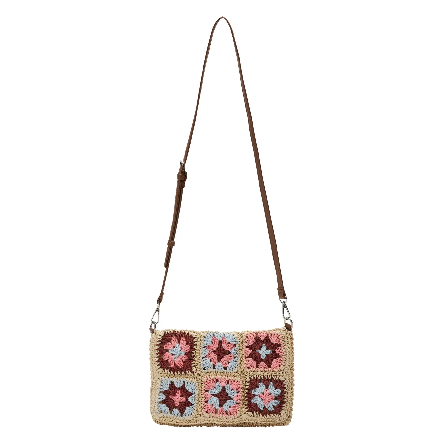 Blumenmuster Papiertasche mit abnehmbarem Schulterriemen Damen s.Oliver