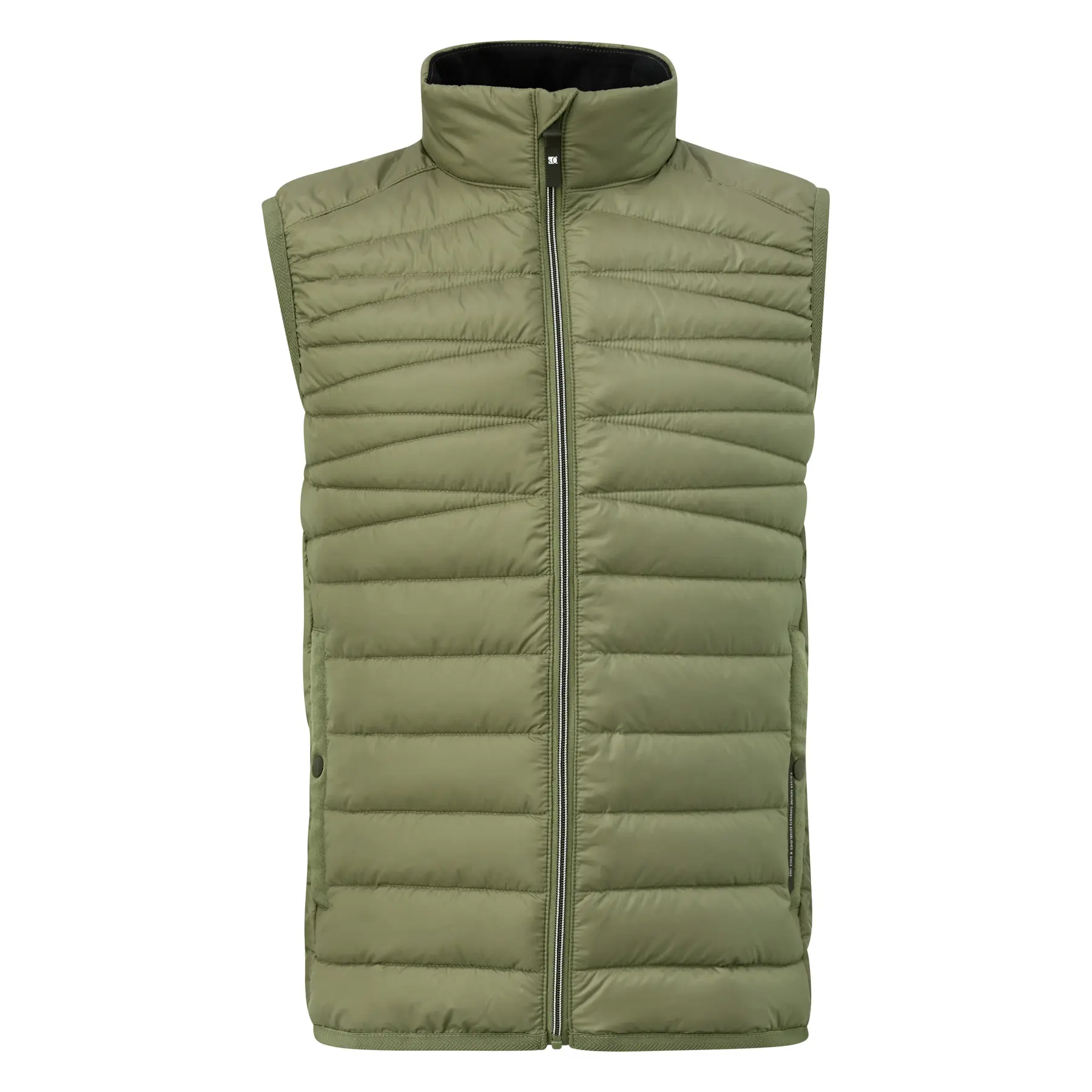 Warmes Outdoor-Weste mit Stehkragen und kontrastierenden Details s.Oliver