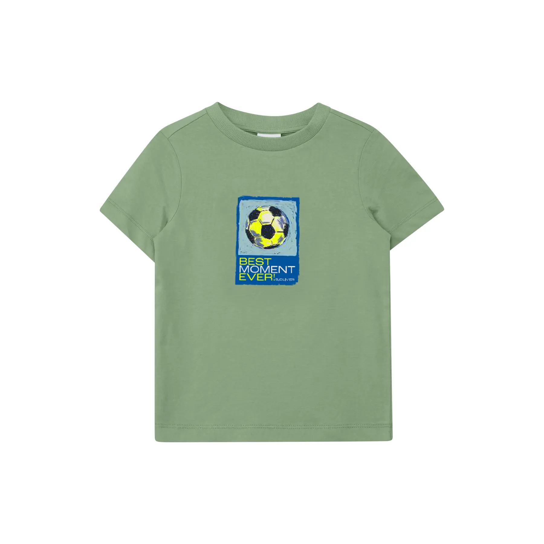 T-Shirt mit geradem Schnitt und Reliefdruck für Kinder s.Oliver