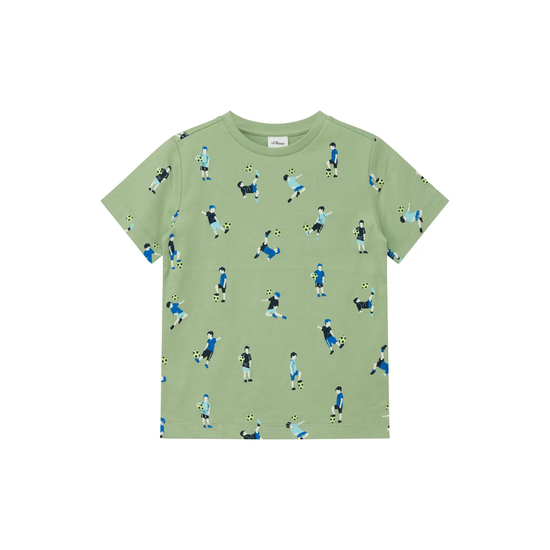 T-shirt avec imprimé all-over coupe droite enfant s.Oliver T-shirt avec imprimé all-over coupe droite enfant s.Oliver