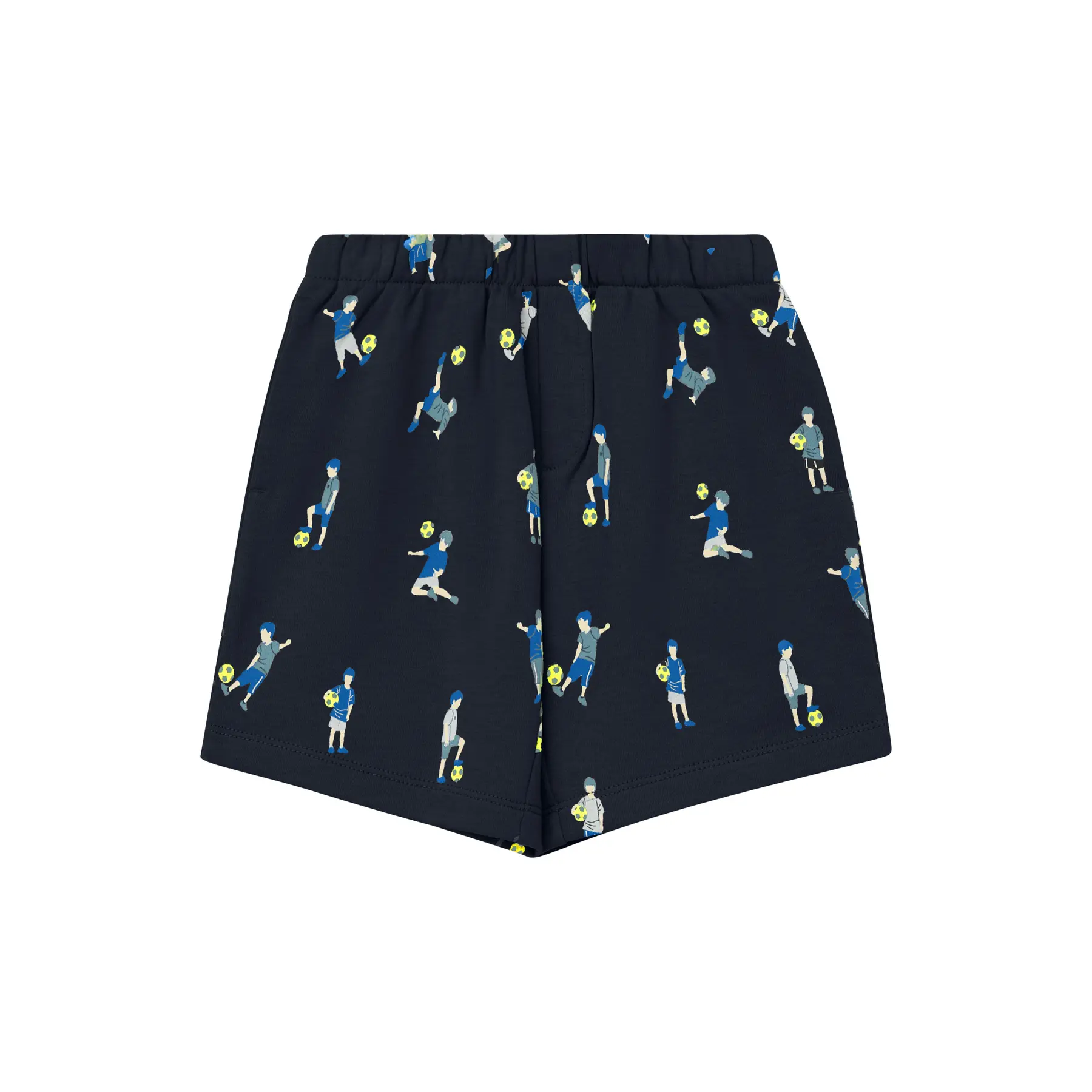 Bermuda en sweat coupe ample avec imprimé all-over ou sublimation enfant s.Oliver