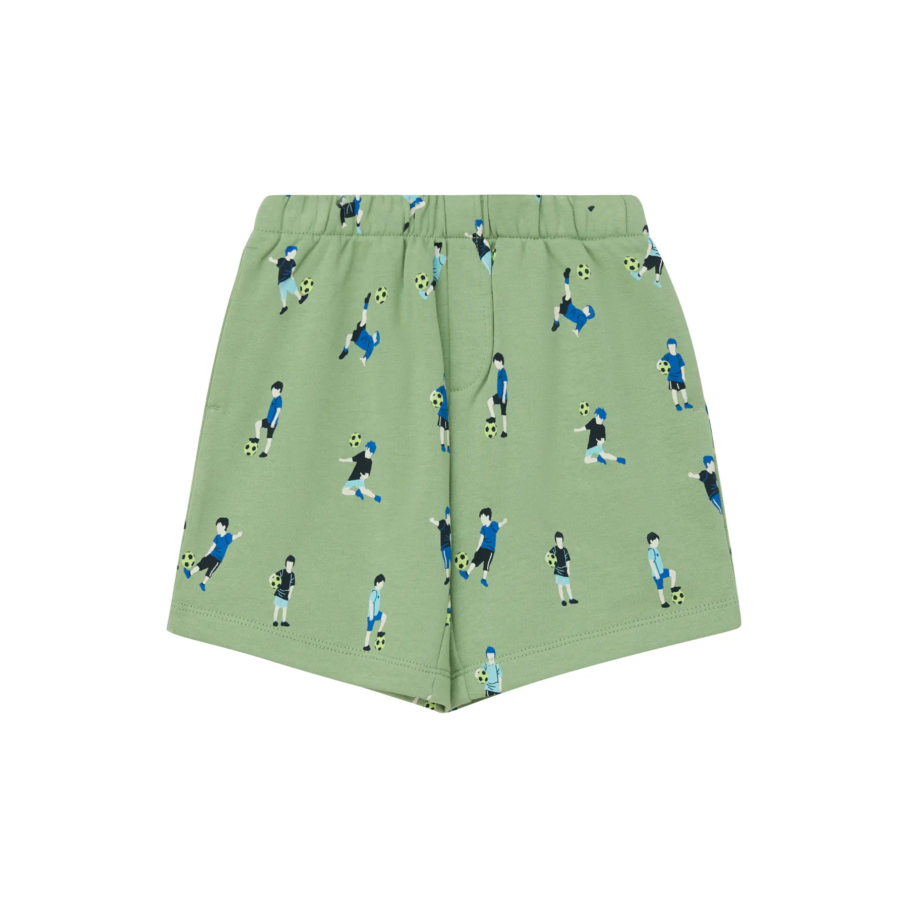 Bermuda en sweat coupe ample avec imprimé all-over ou sublimation enfant s.Oliver